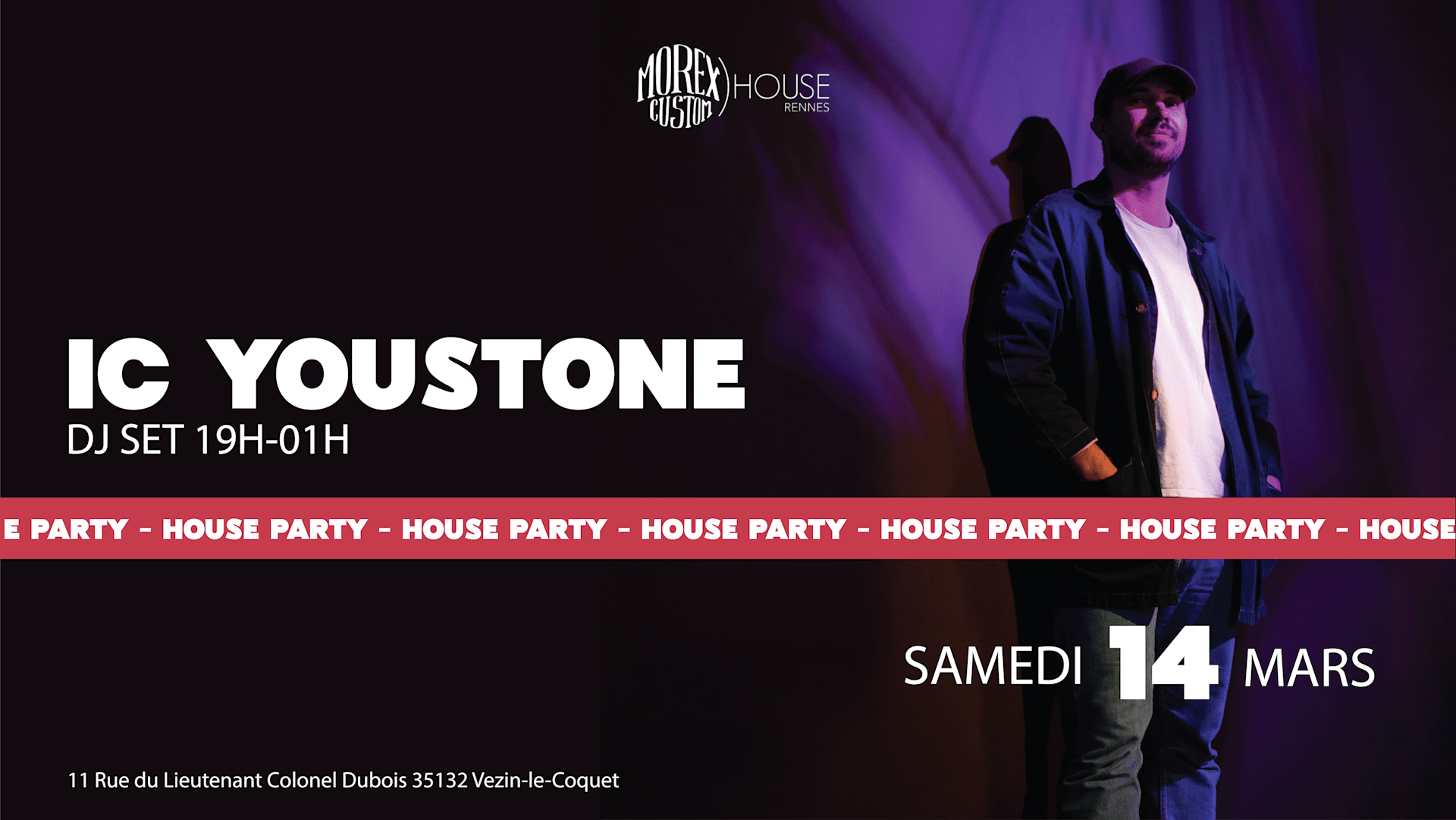 Dj Ic Youstone // Gratuit // Morex Custom House