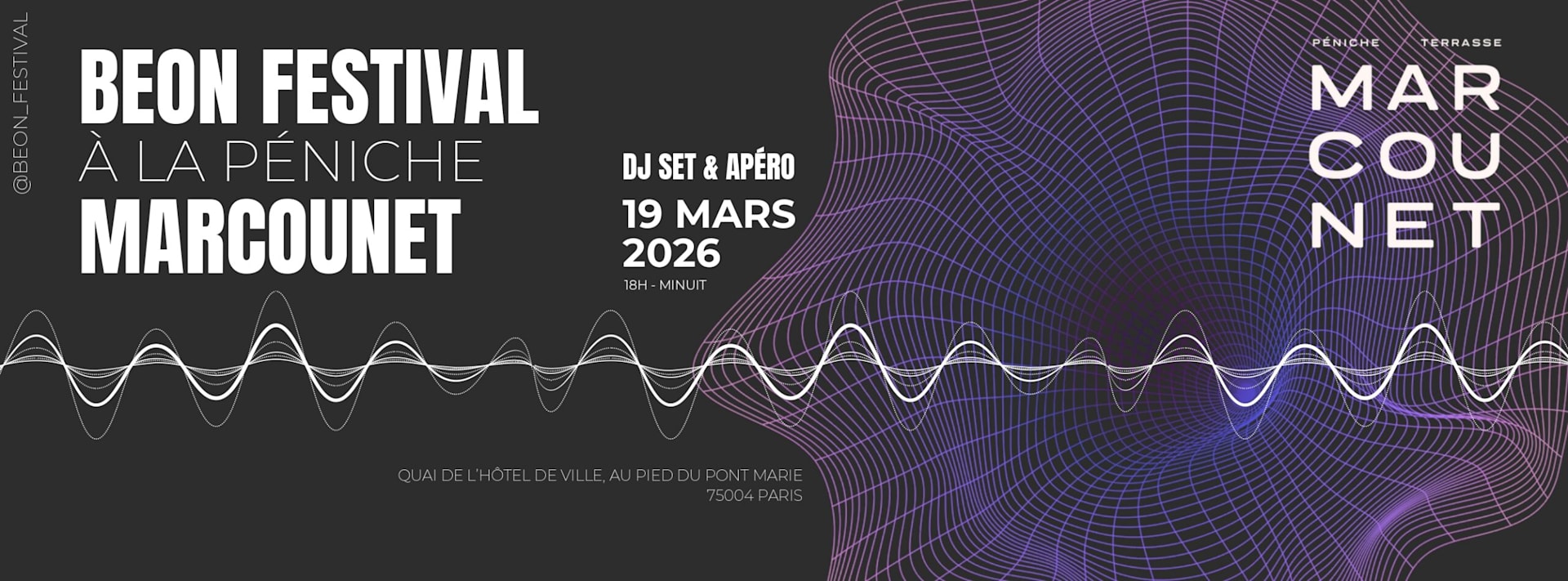 Beon Festival A La Peniche Marcounet
