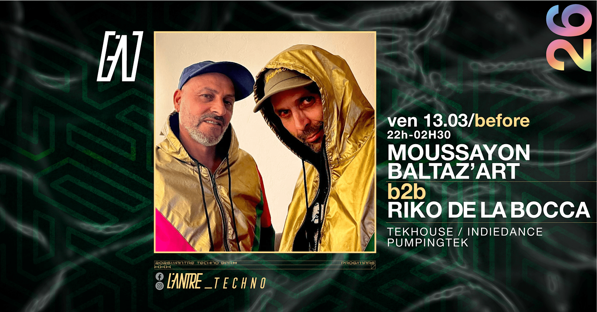 Moussayon Baltaz’Art B2b Riko De La Bocca