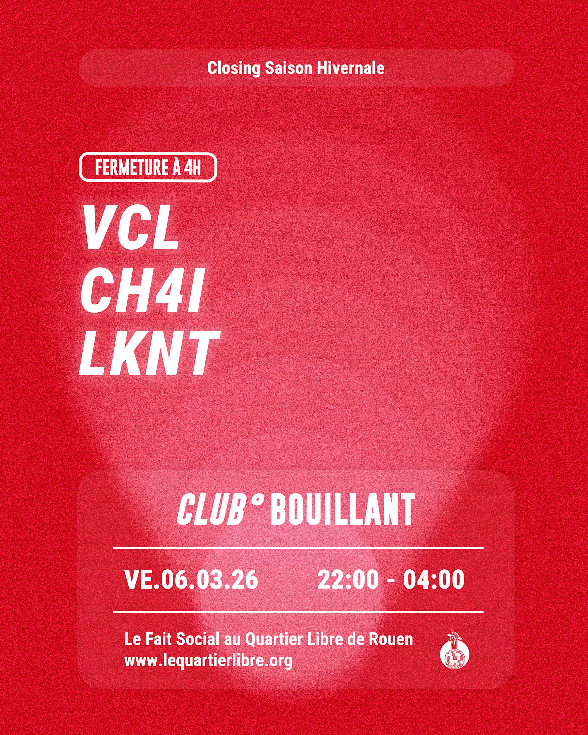 Ferm À 4h - Cb Closing Hivernal - Vcl · Ch4i · Lknt