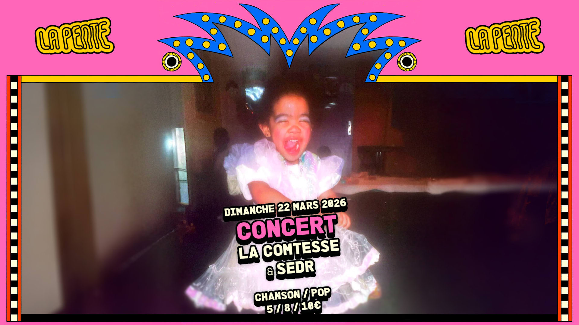 Concerts : La Comtesse & Sedr (Chanson / Pop)