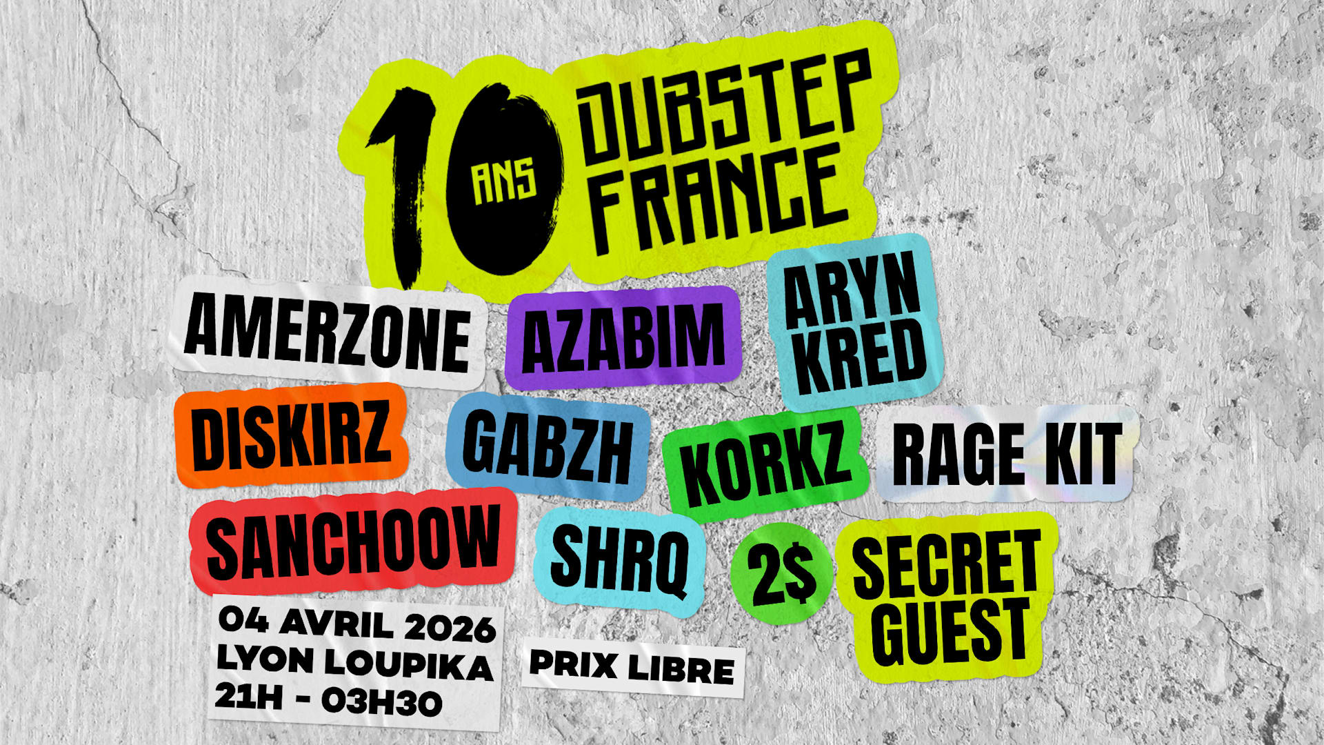 10ans Dubstep France