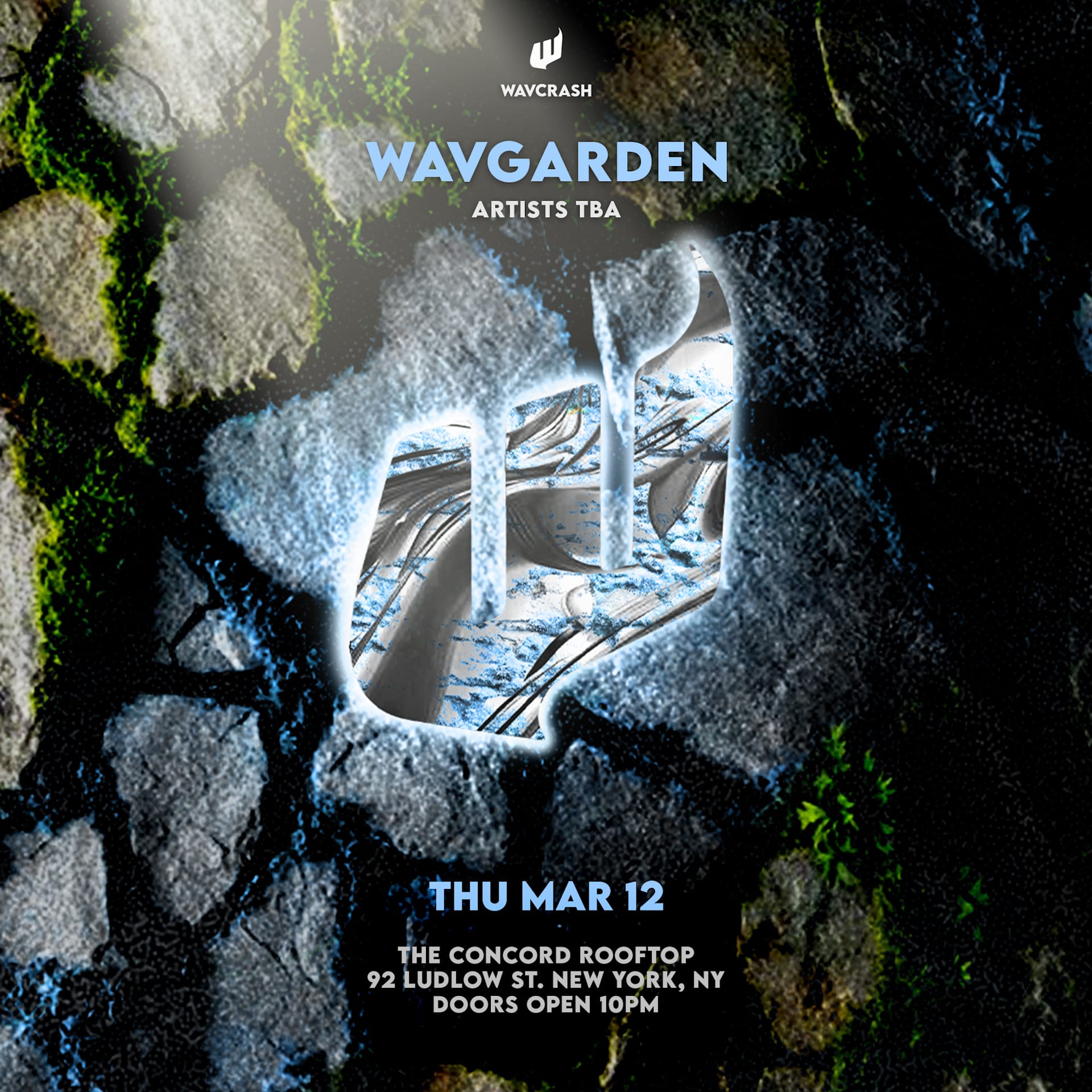 Wavcrash Presents: Wavgarden At The Concord Rooftop