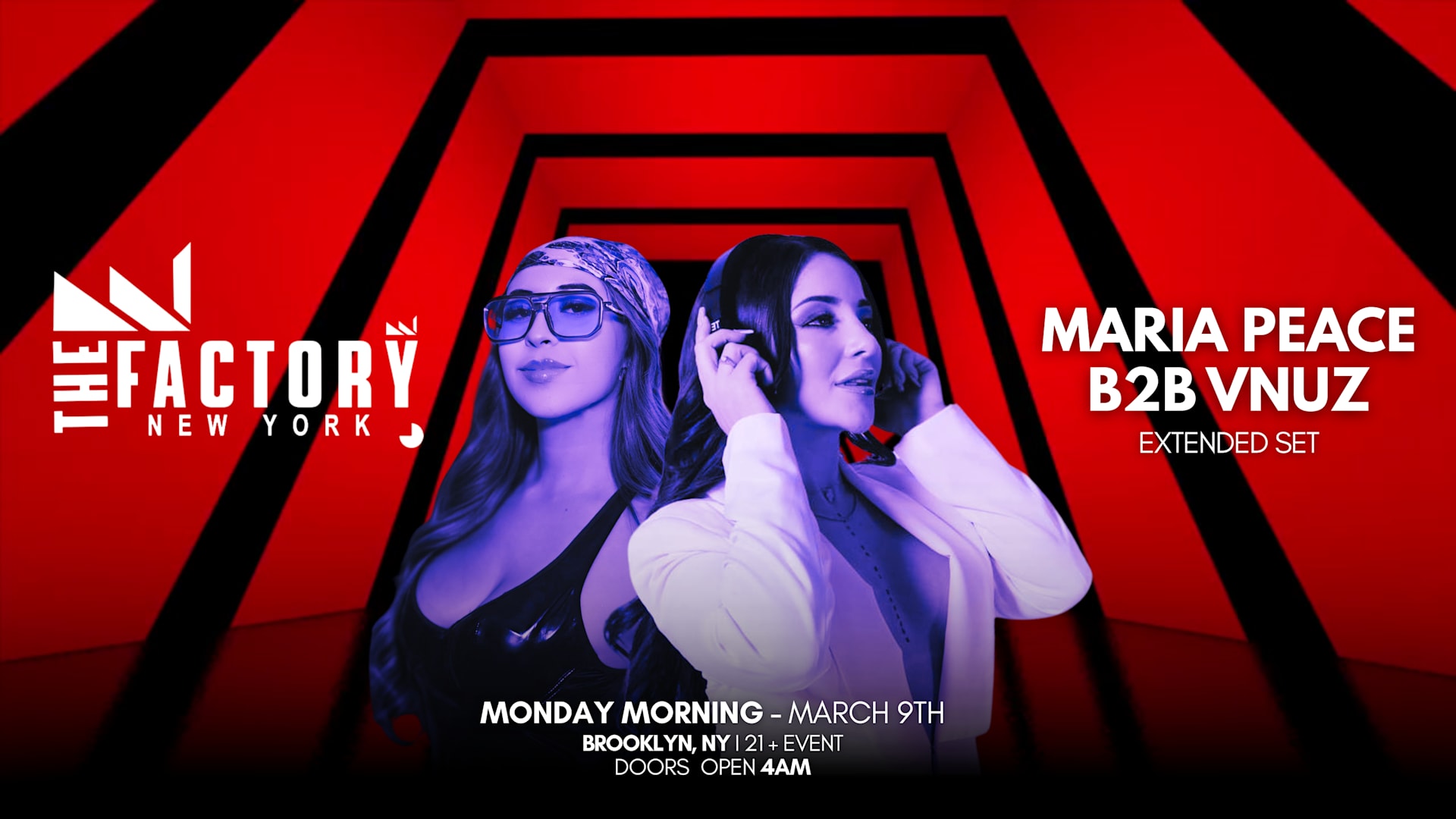 The Official Bklyn After Party Vnuz B2b Maria Peace Ext Set