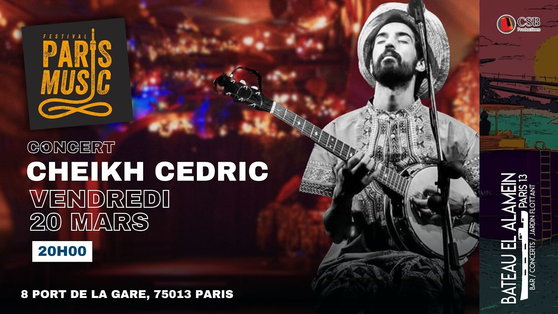 Cheikh Cedric (Paris Music Festival)
