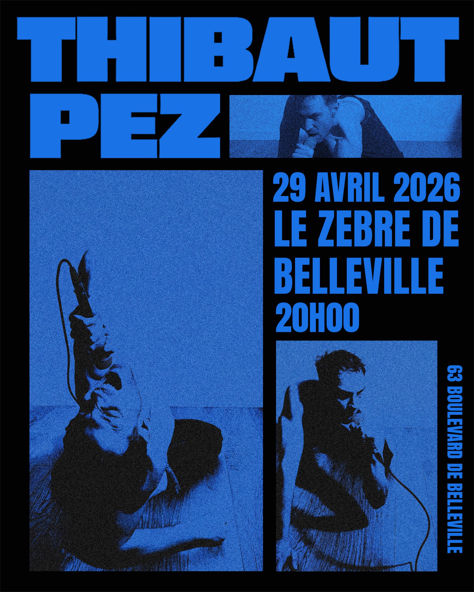 Thibaut Pez Au Zèbre De Belleville