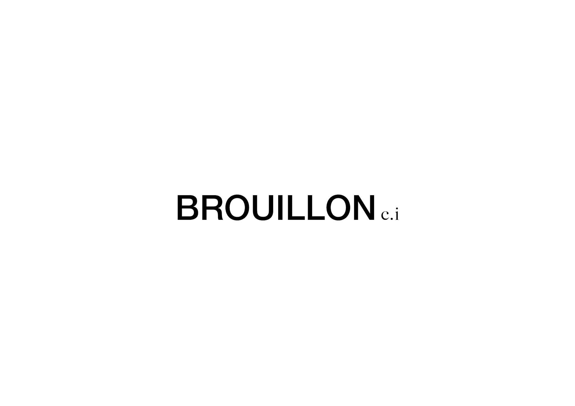 BROUILLON c.i