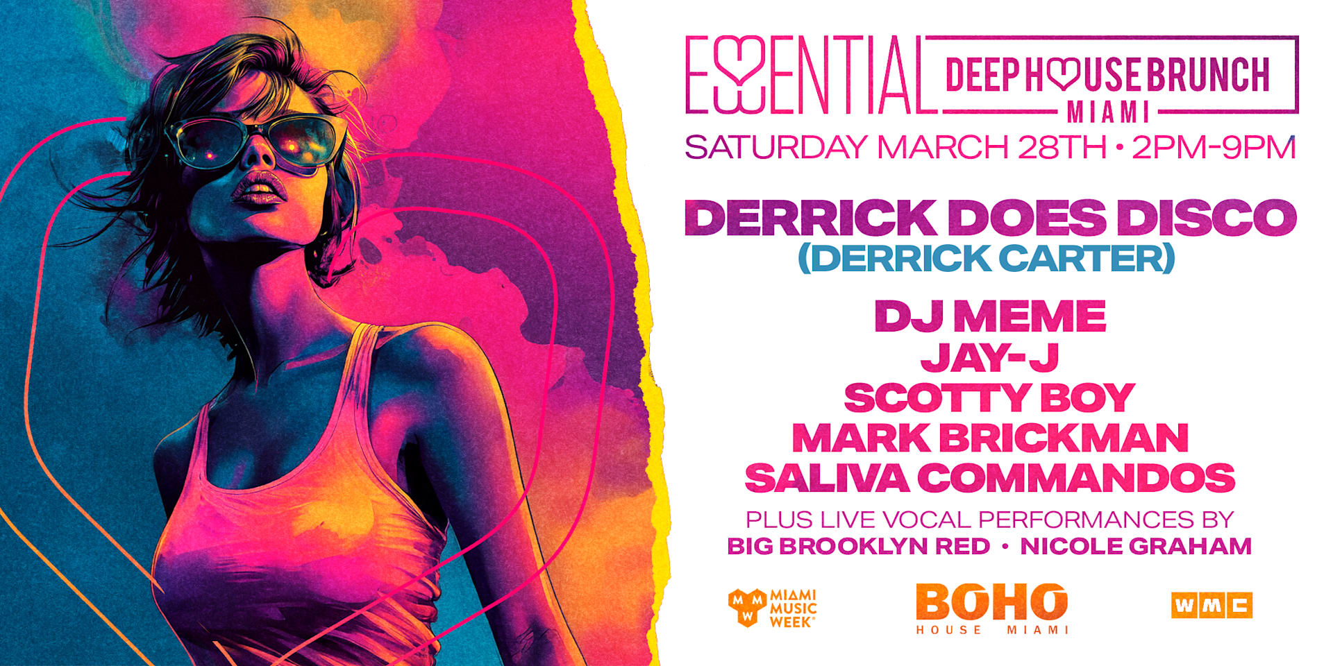 Essential Deep House Brunch Miami