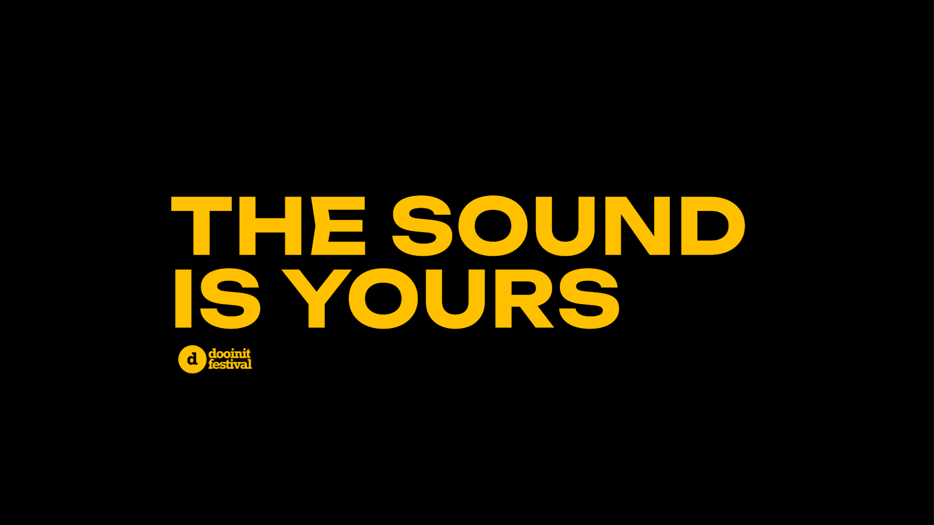 The Sound Is Yours