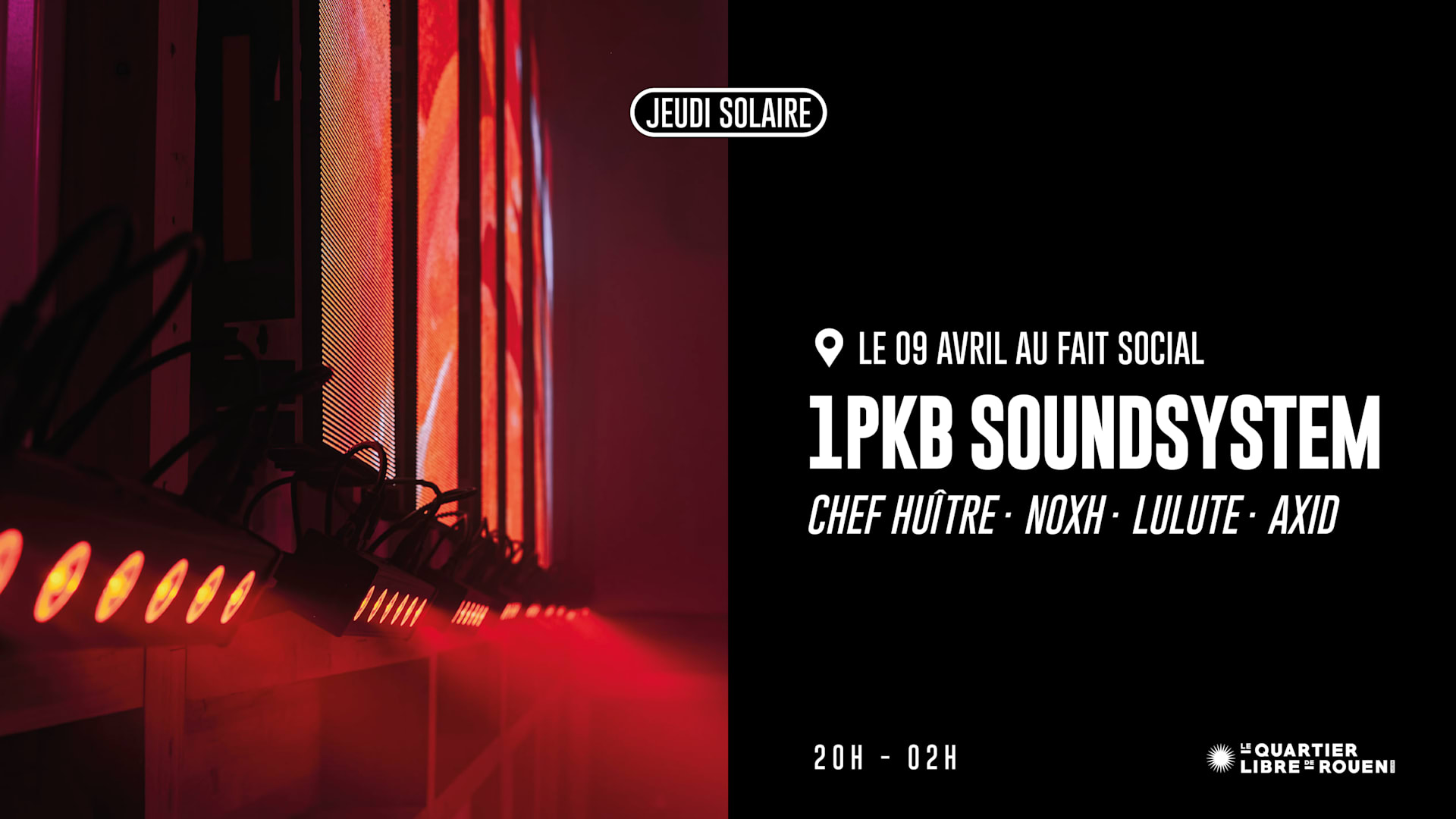 Jeudi Solaire - 1pkb Soundsystem