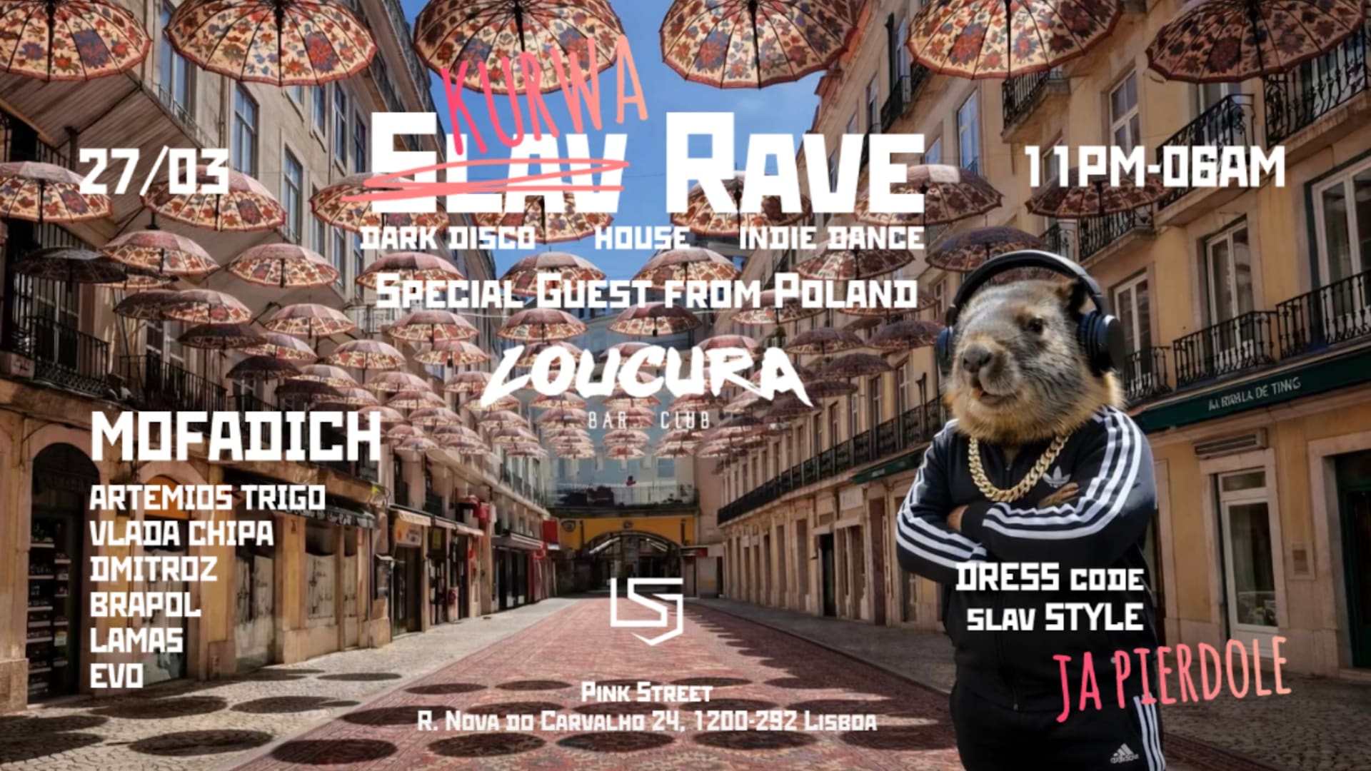 Slav Rave 27/03 Kurwa