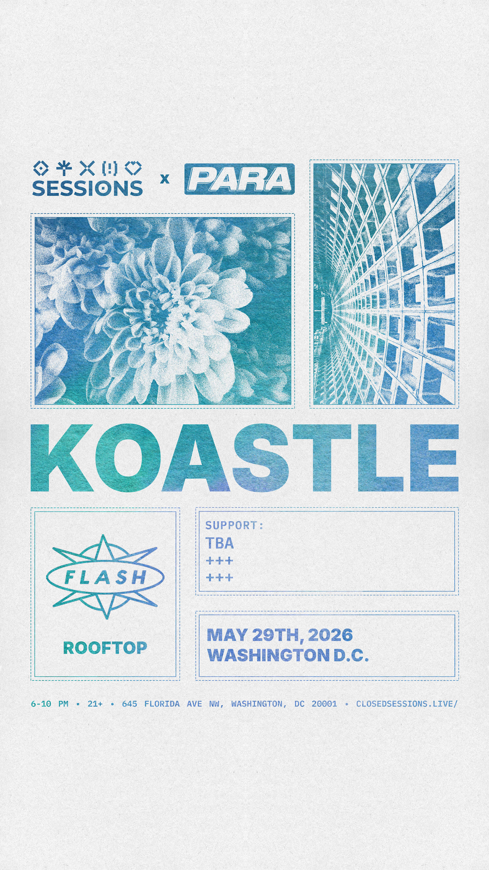 Sessions & Para Present: Koastle @ Flash Roof
