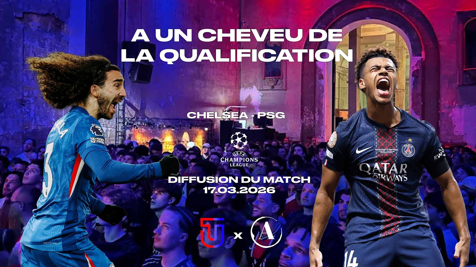 Chelsea - Psg (Uniteam X Café A) + Dj Set
