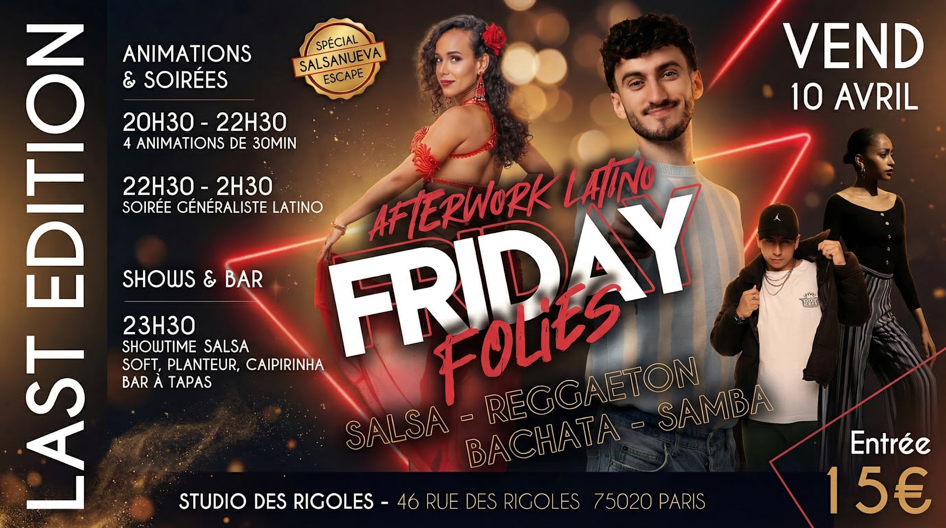 Friday Folies - Last Édition !