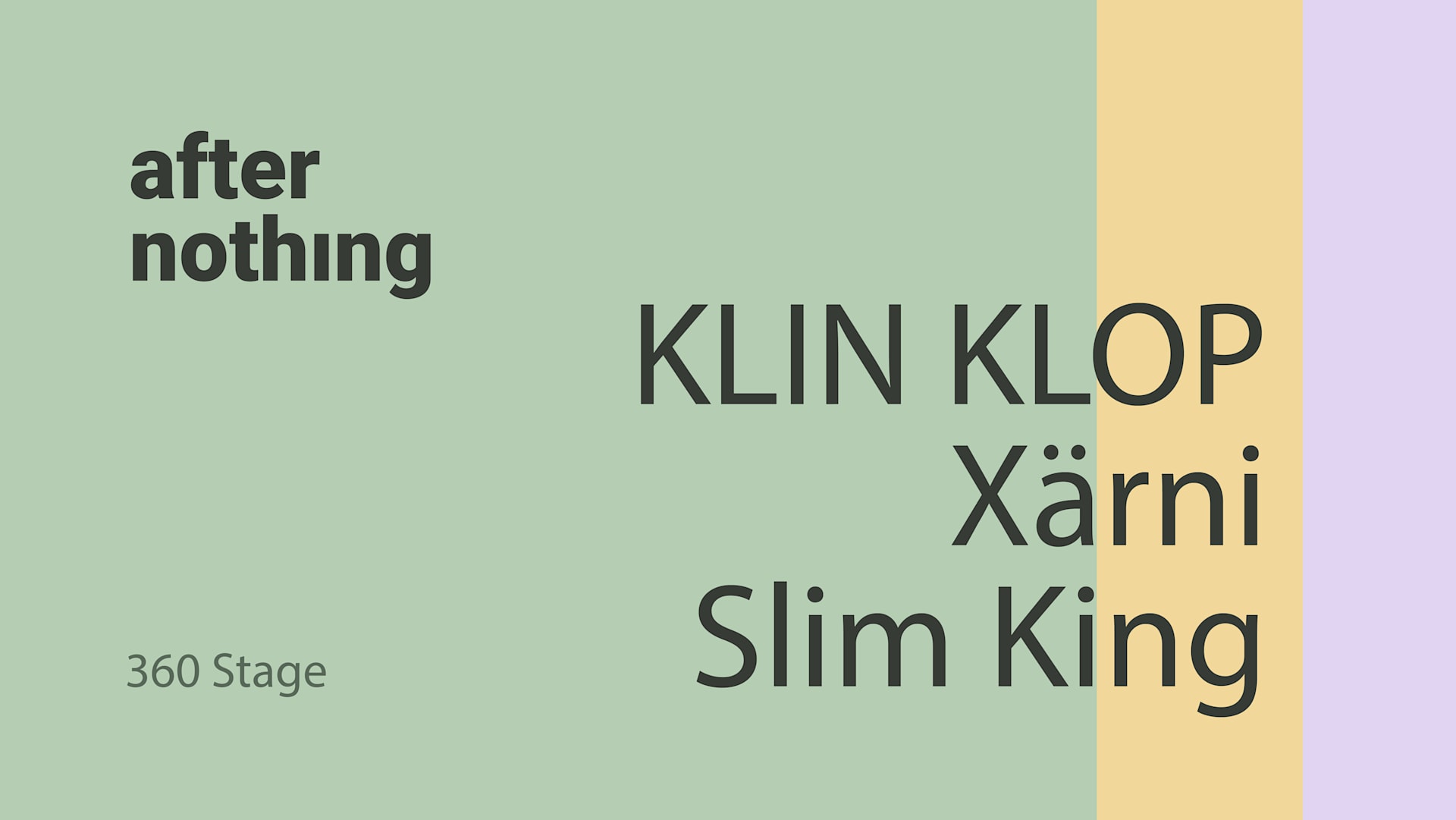 #6 After Nothing - Klin Klop @ Beja