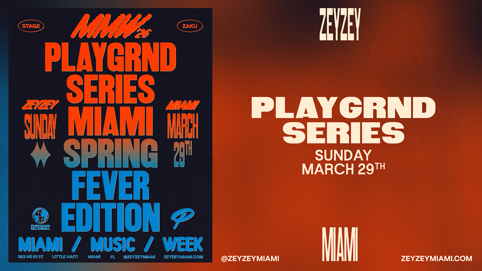 Playgrnd Series Mami: Spring Fever Edition