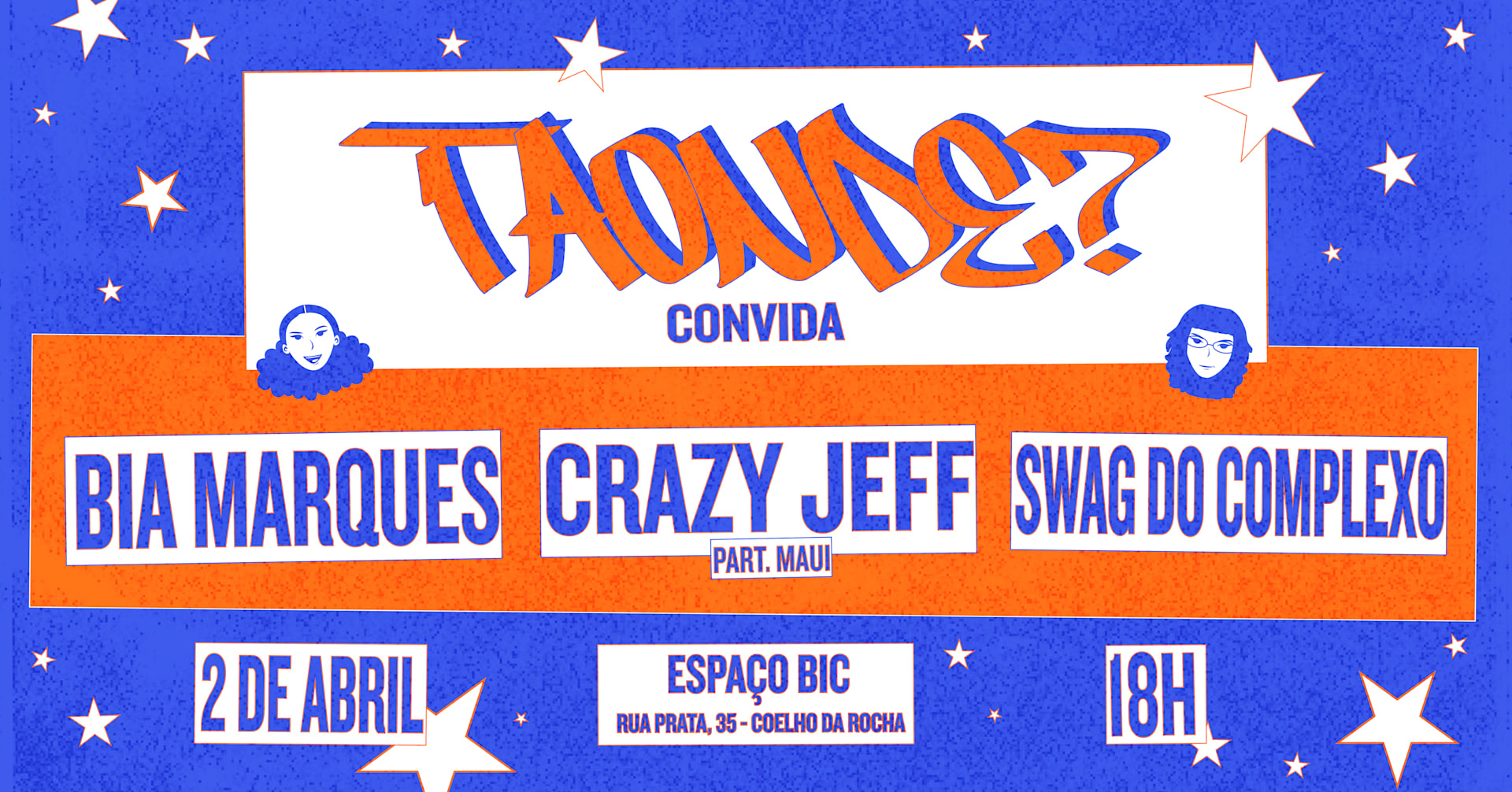 Tá Onde? Convida: Bia Marques, Swag Do Complexo E Crazy Jeff