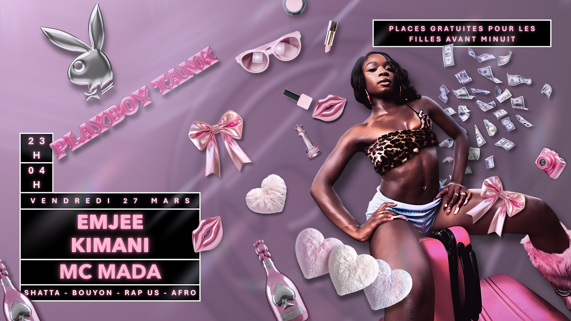 Playb*Y Tank - Kimani, Emjee & MC Mada