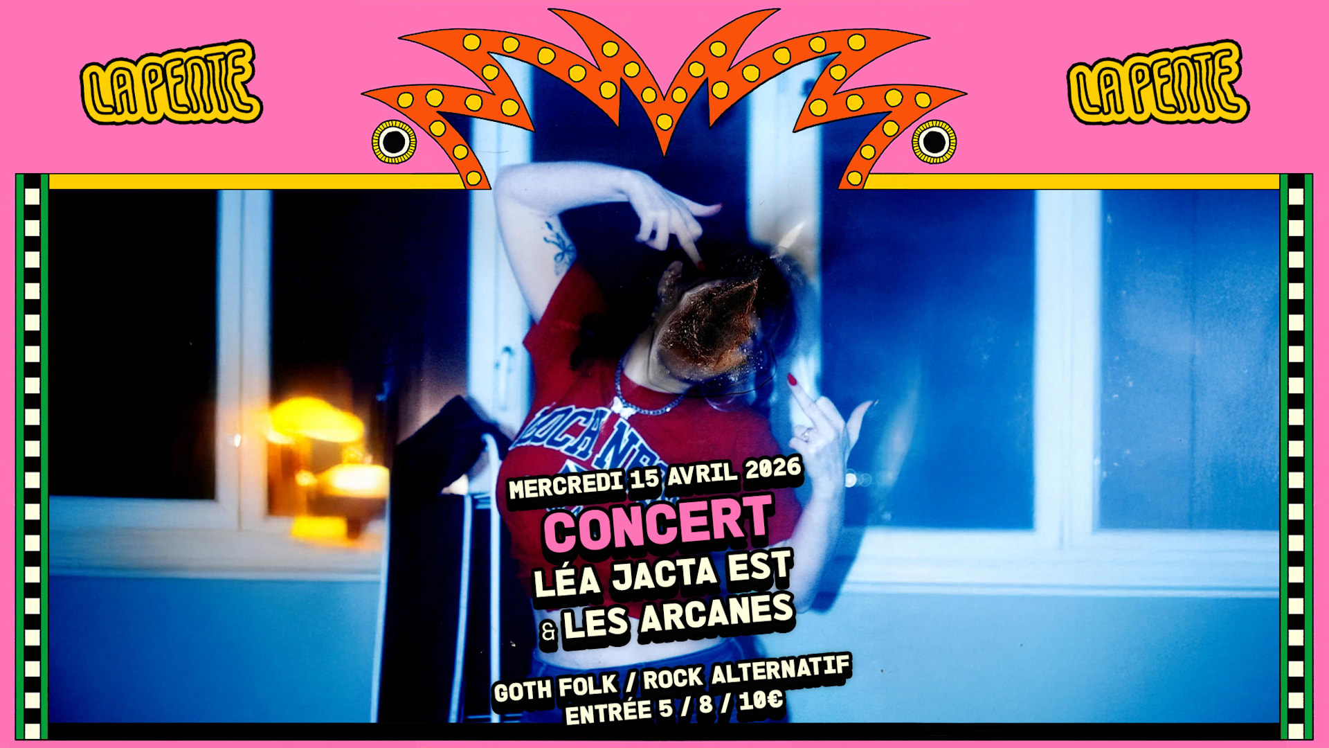 Concert : Léa Jacta Est & Les Arcanes (Pop / Electro)