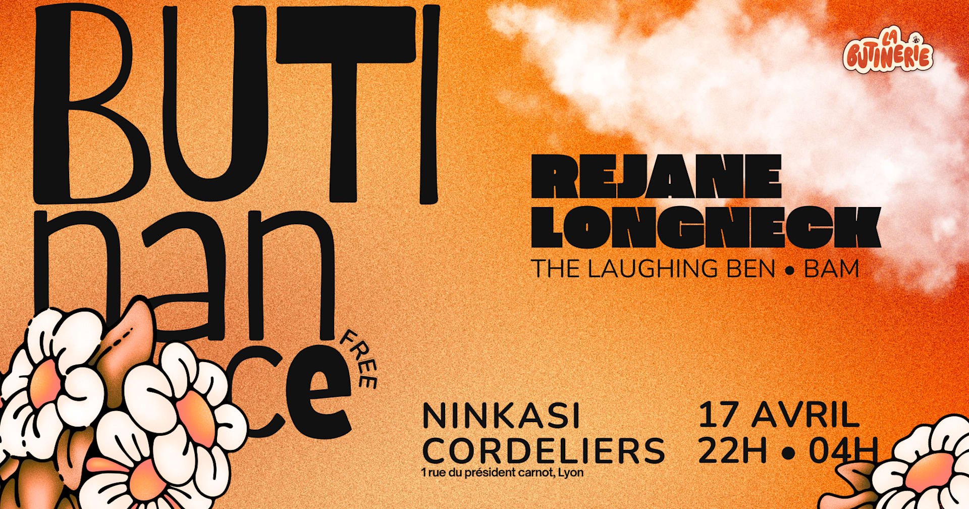 La Butinerie : Butinance With Rejane & Longneck