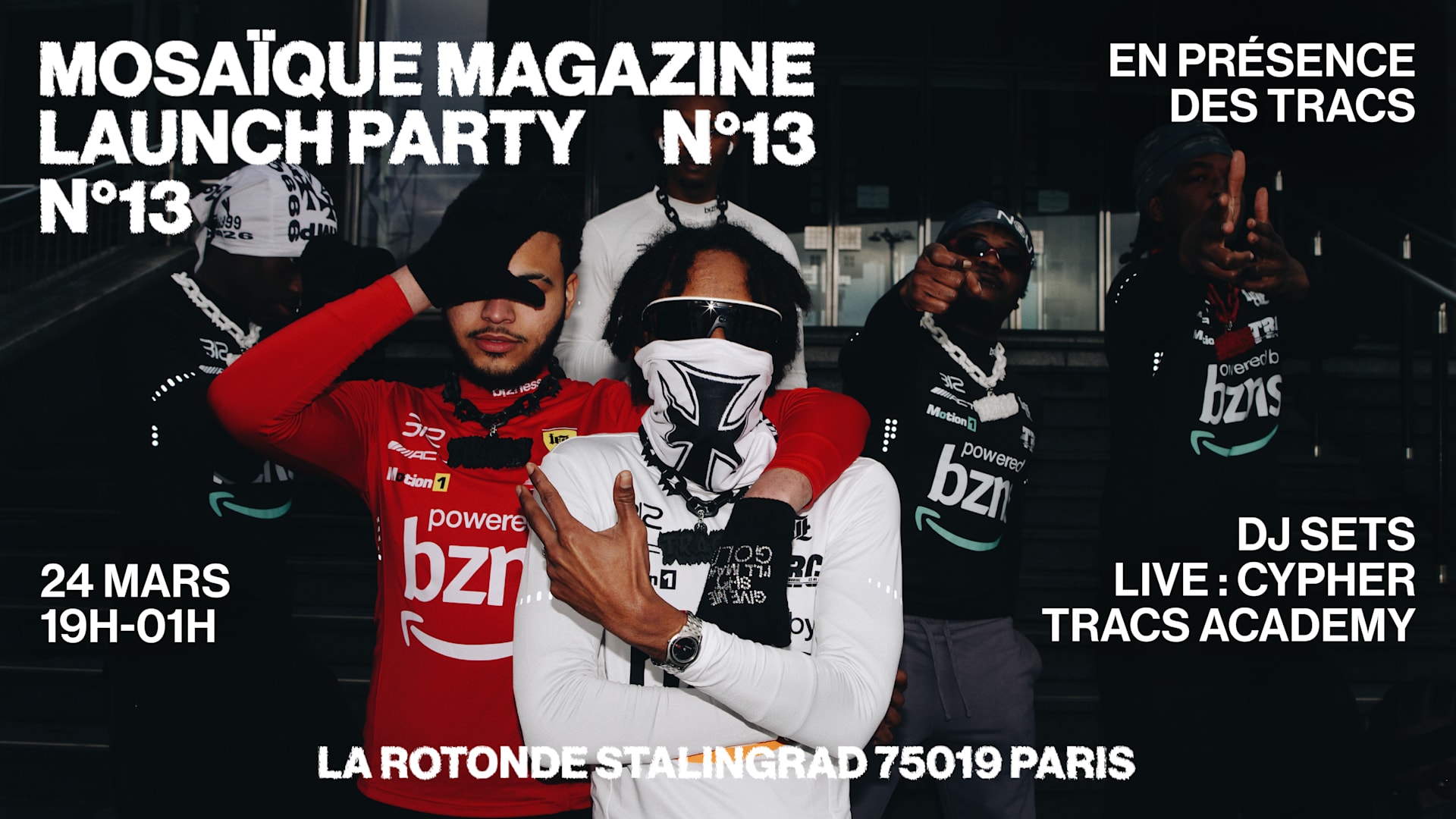 Mosaïque N°13 - Launch Party Avec Les Tracs