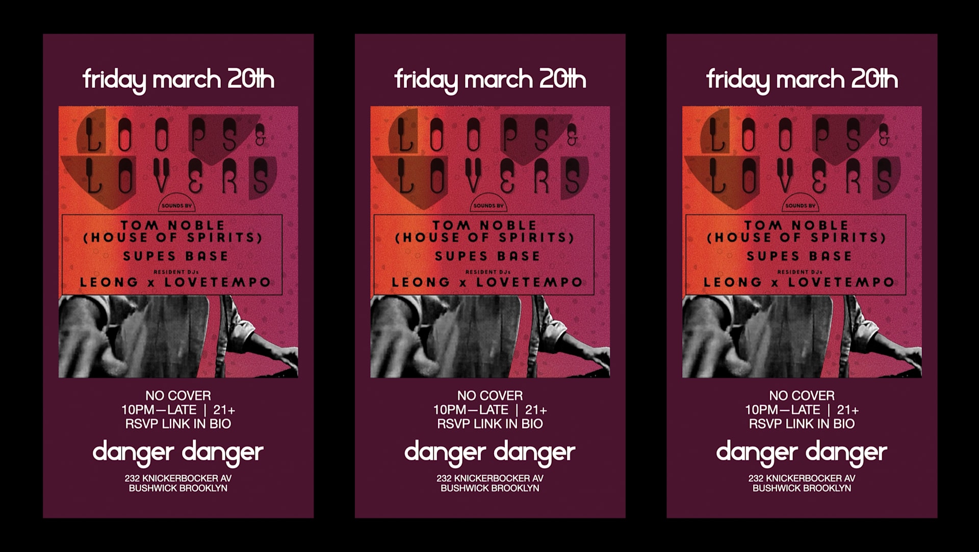 Loops & Lovers Feat. Leong, Lovetempo, Tom Noble, Supes Base