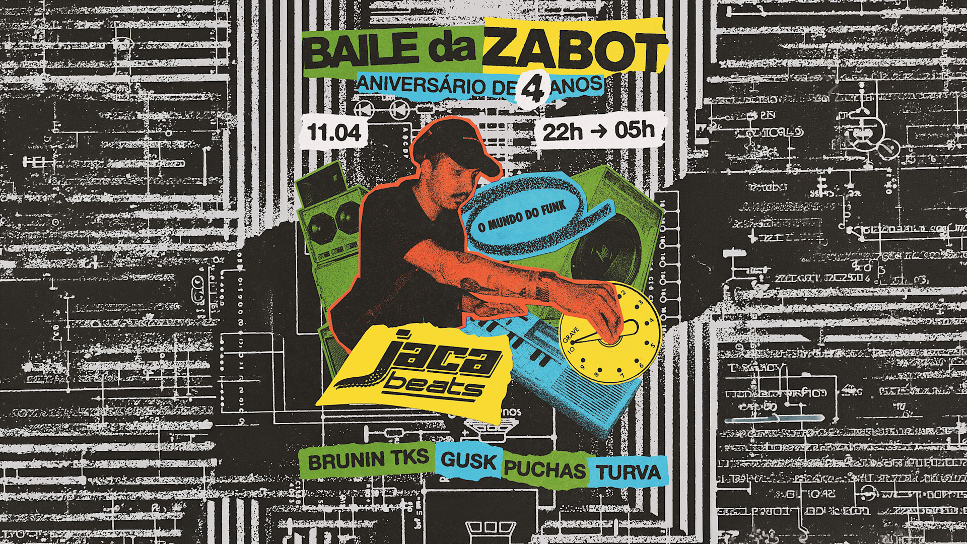 Baile Da Zabot - Aniversário De 4 Anos
