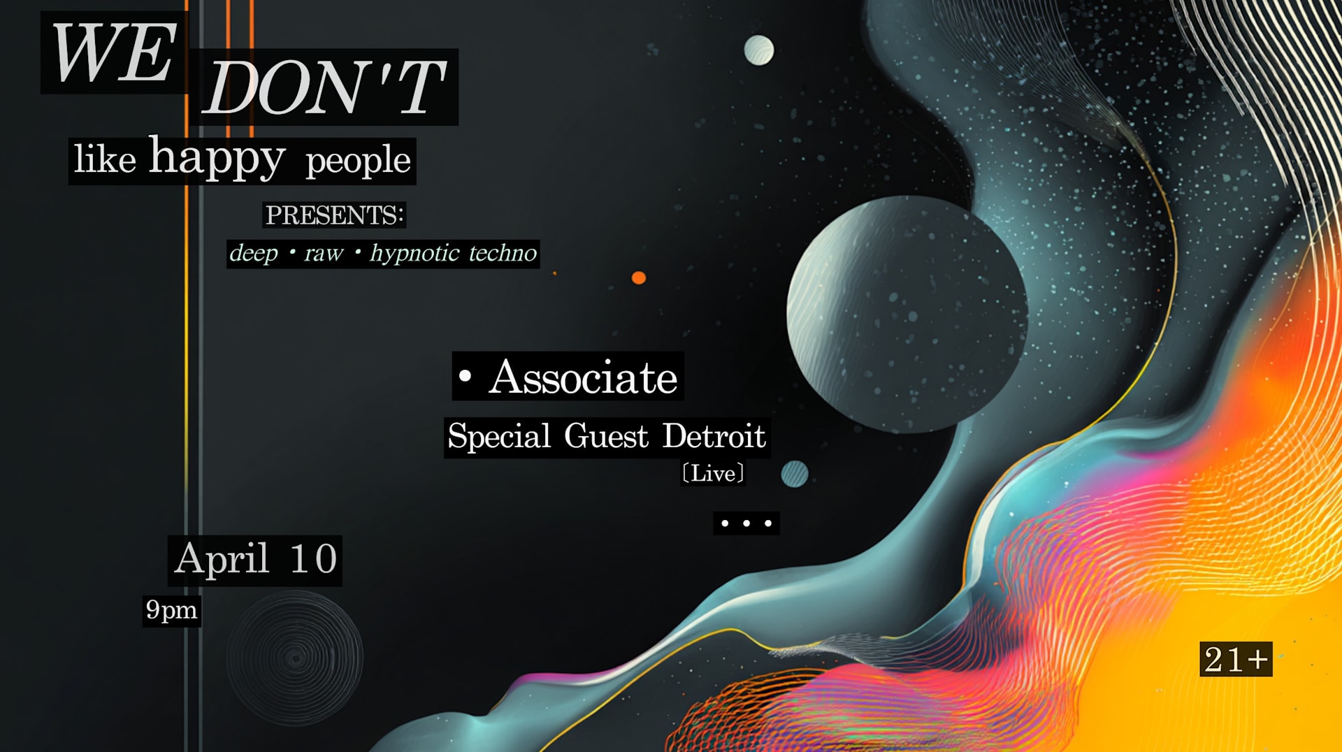 We Don't Like Happy People