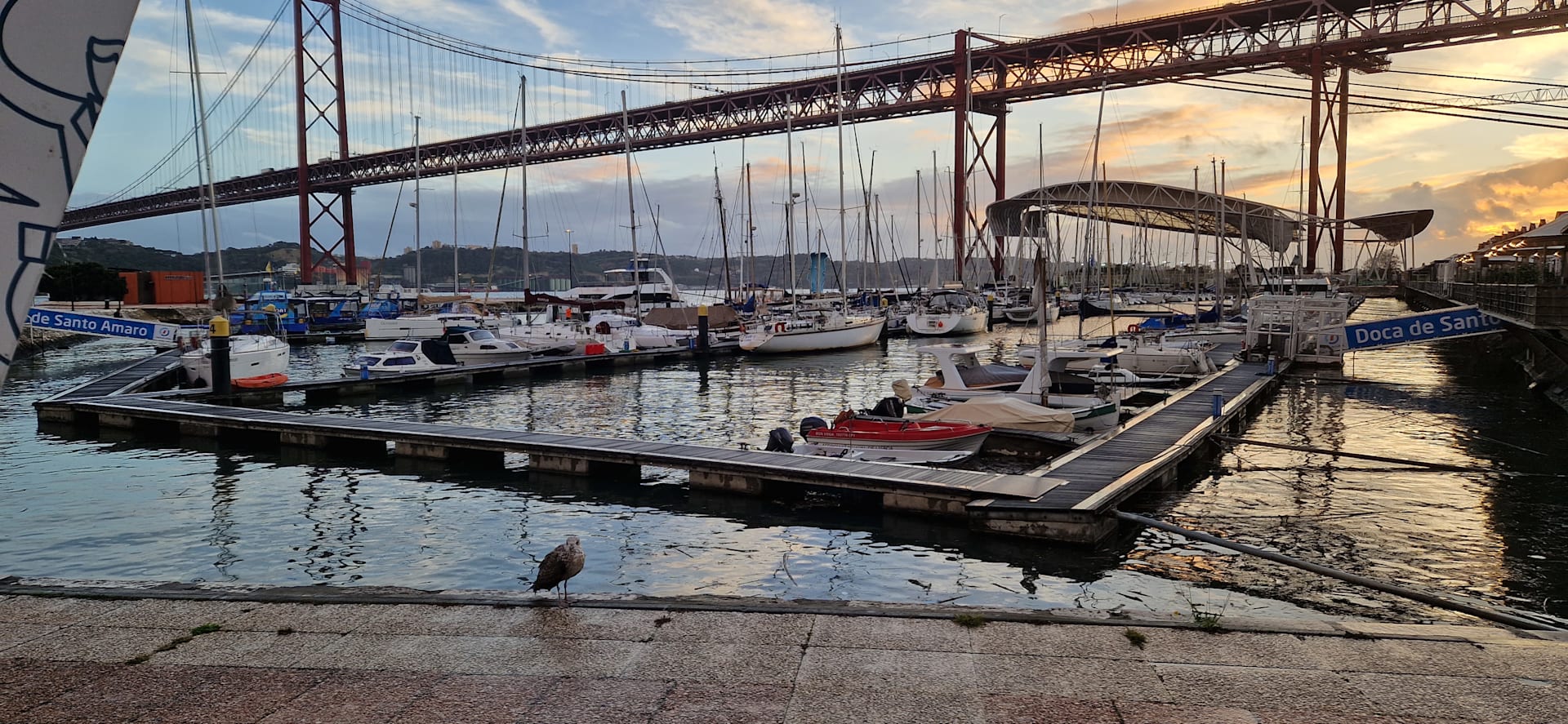 Sunset Society At The Yacht Port