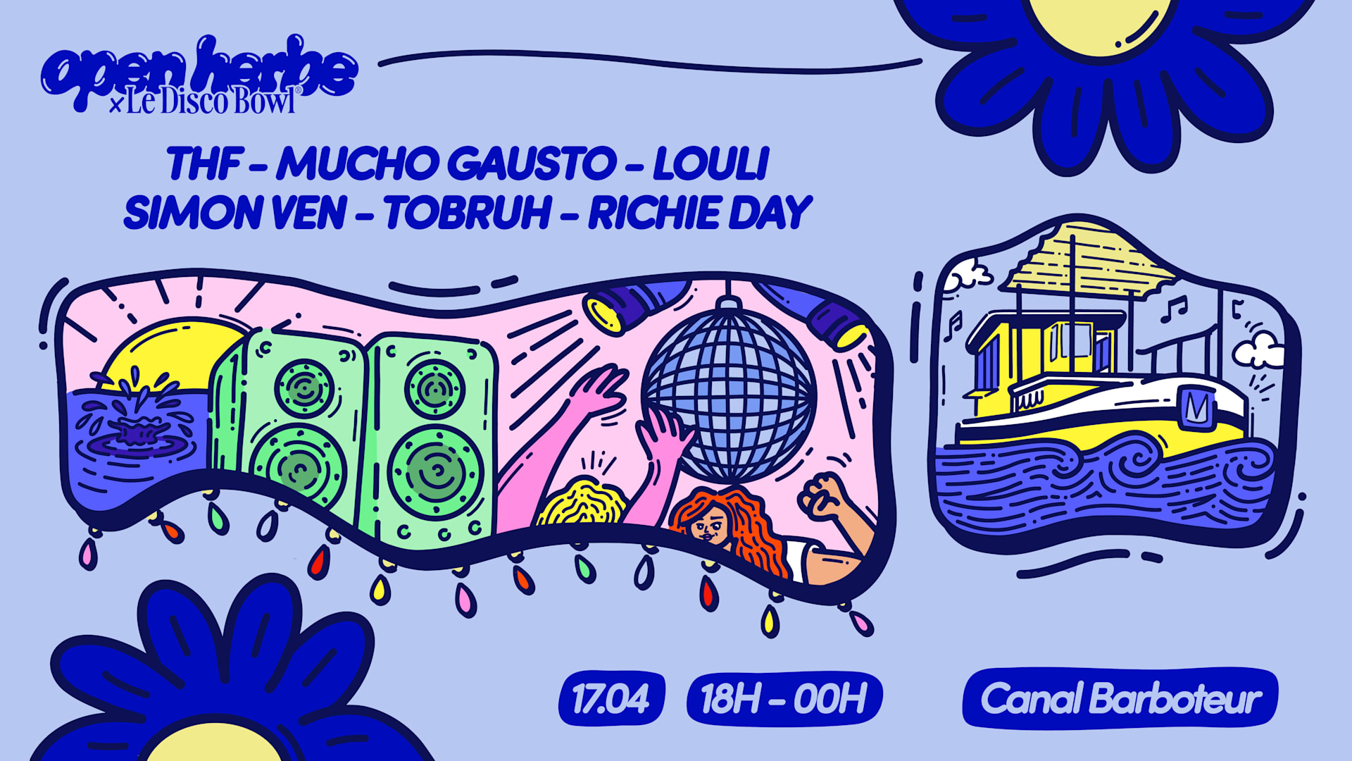 Open Herbe X Le Discobowl Open Air [Gratuit]