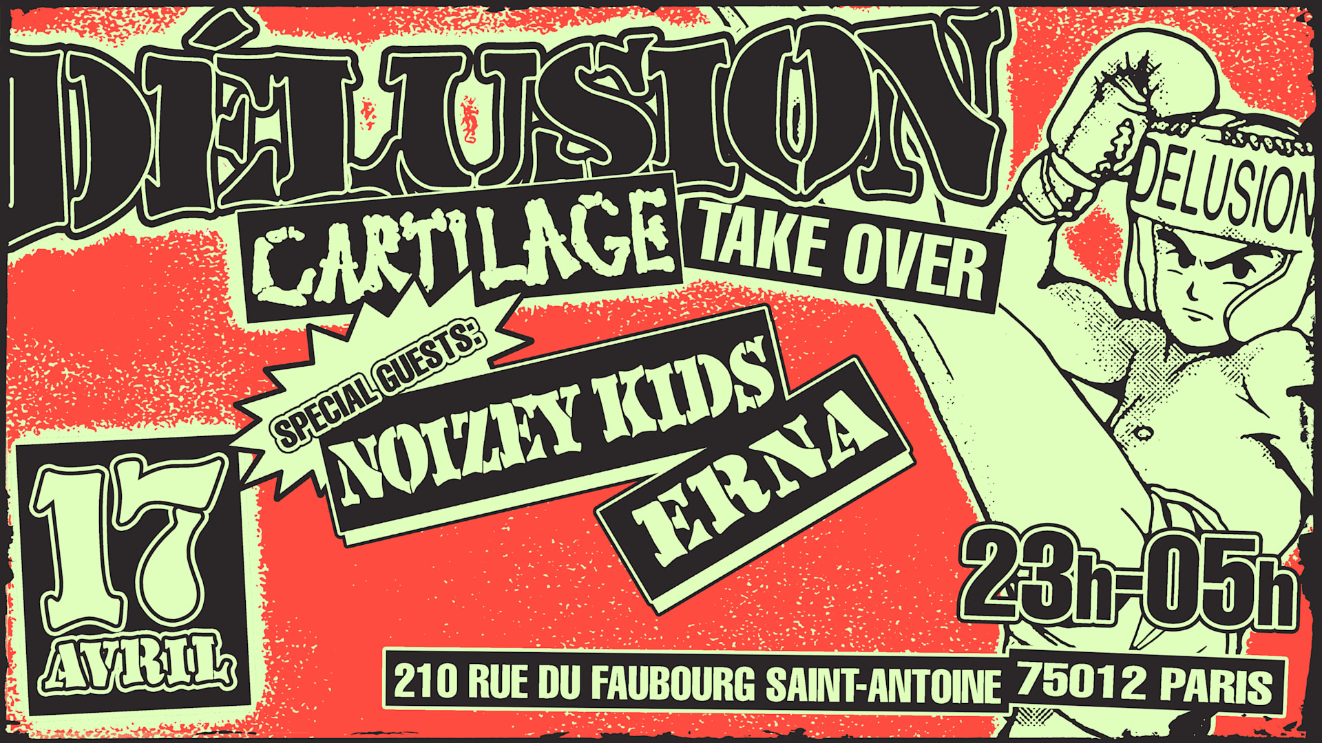 Délusion Records Takeover Cartilage