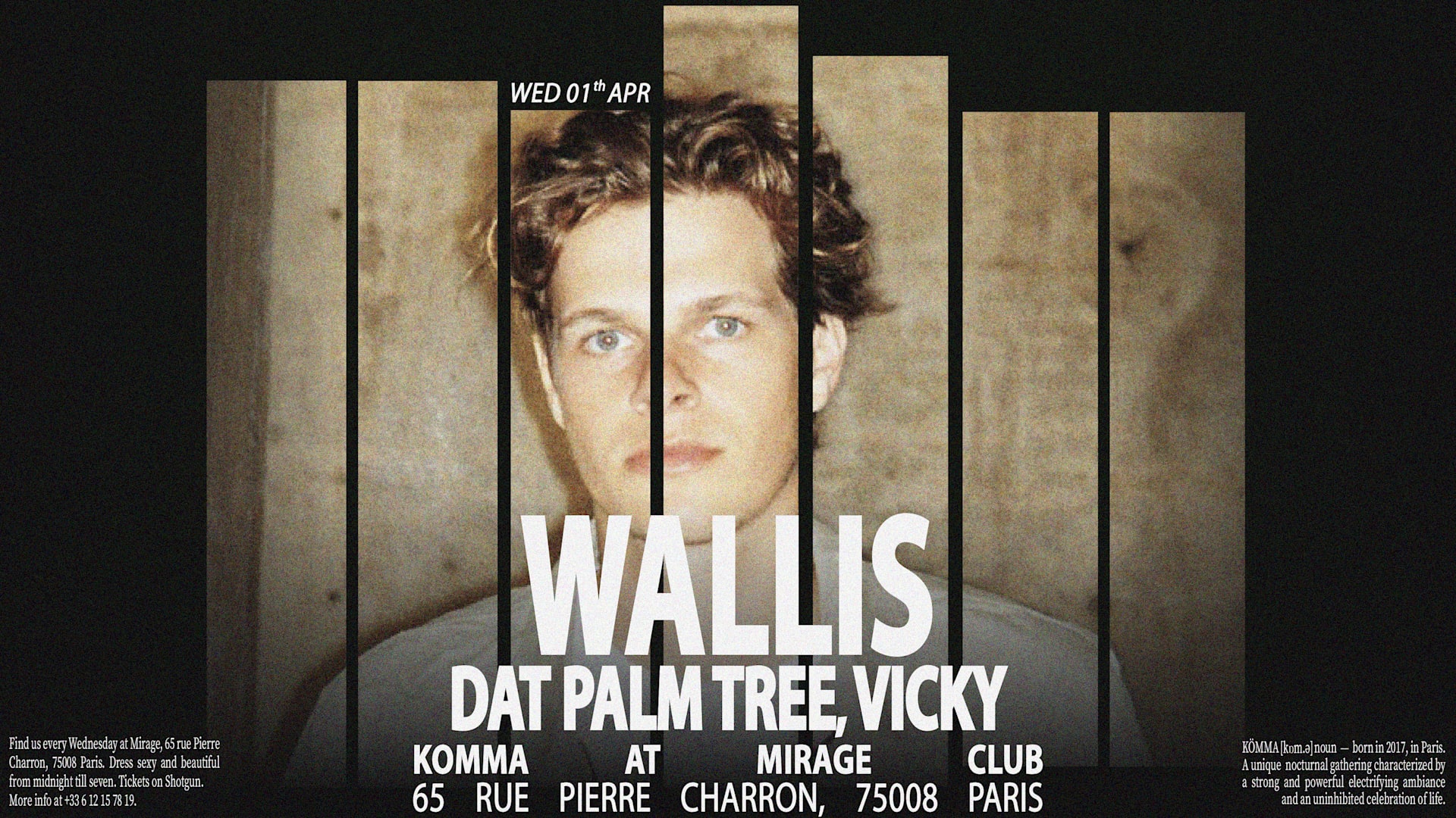 Kömma - Mirage: Wallis, Dat Palm Tree, Vicky