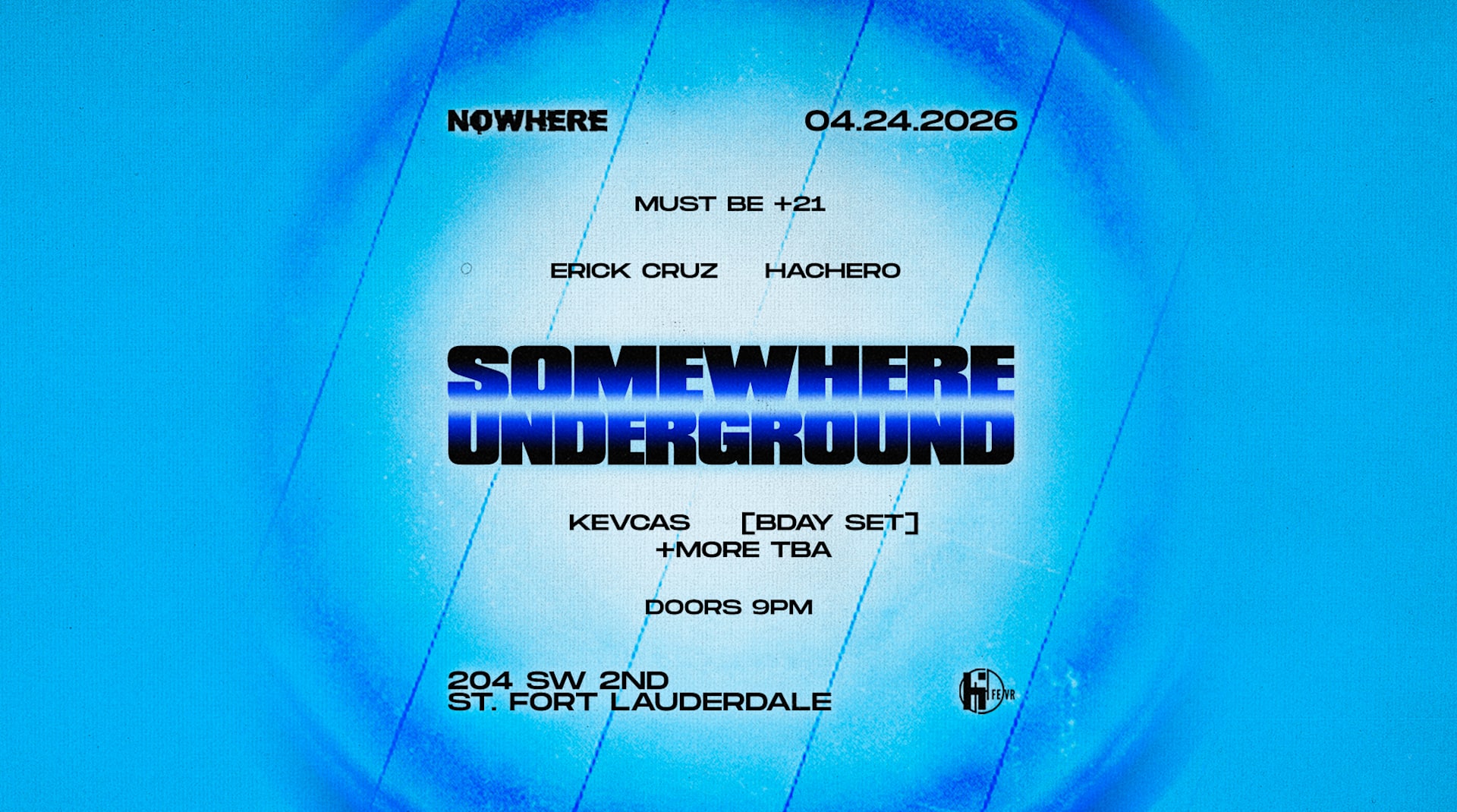 Somewhere Underground @ Nowhere | Kevcas' Birthday Fiasco