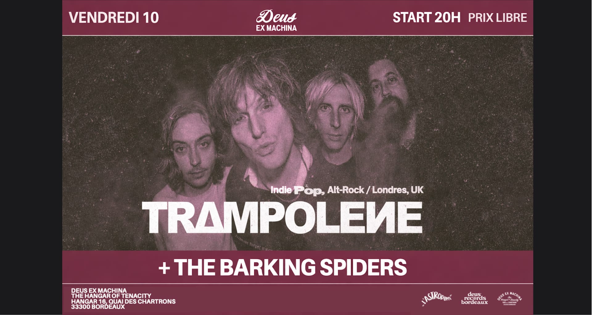 Trempolene - The Barking Spiders (Astrodome)