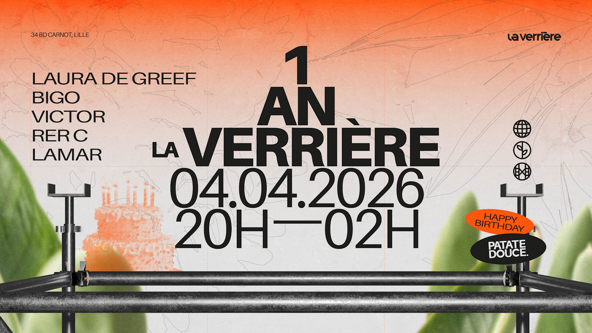 Laura De Greef & Le Patate Douce Crew @ La Verrière