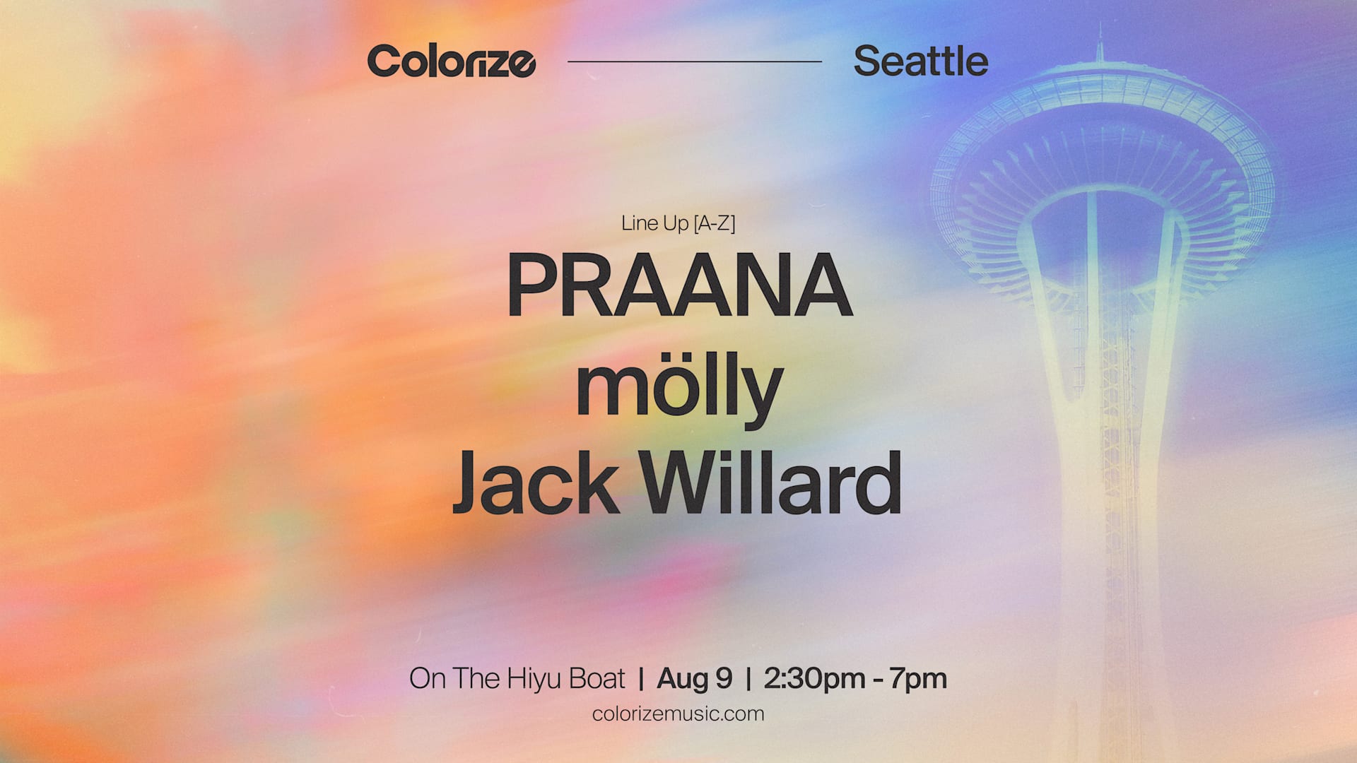 Colorize North America Summer Tour (Seattle)