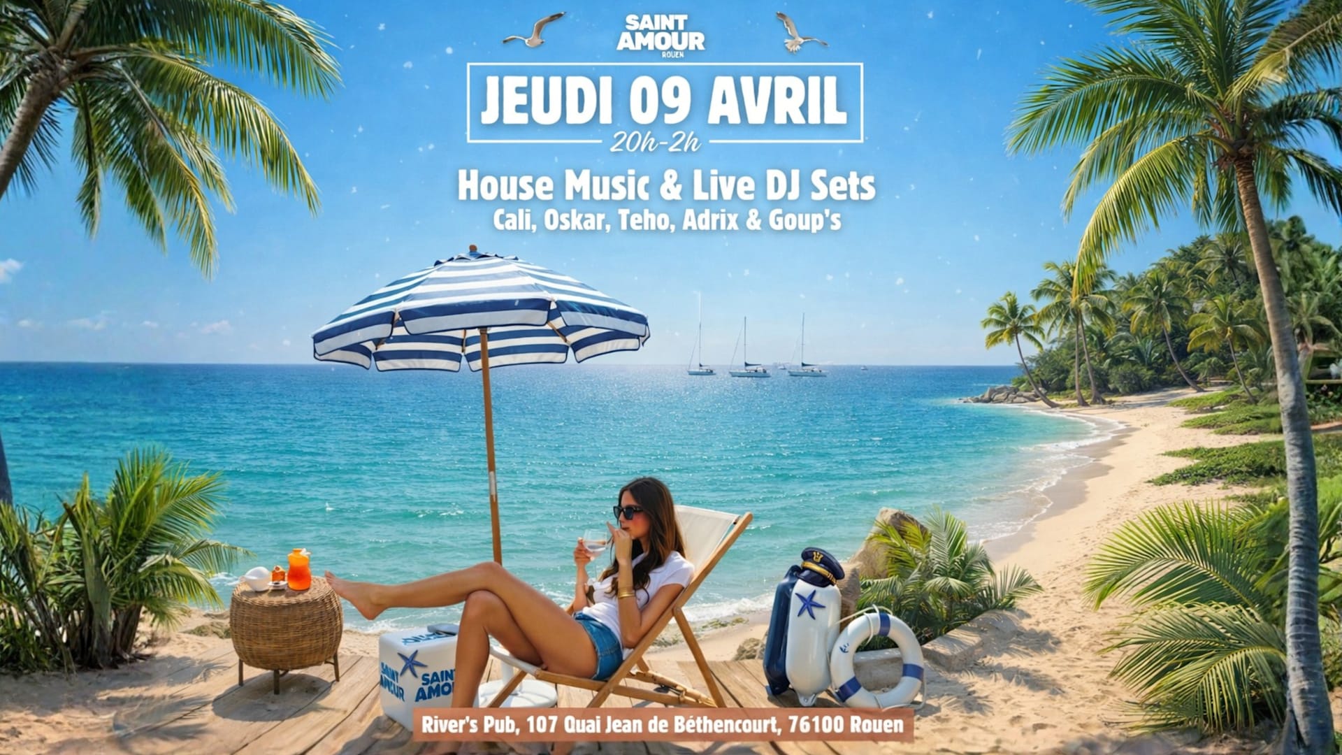 Saint Amour Rouen | Jeudi 9 Avril 2026