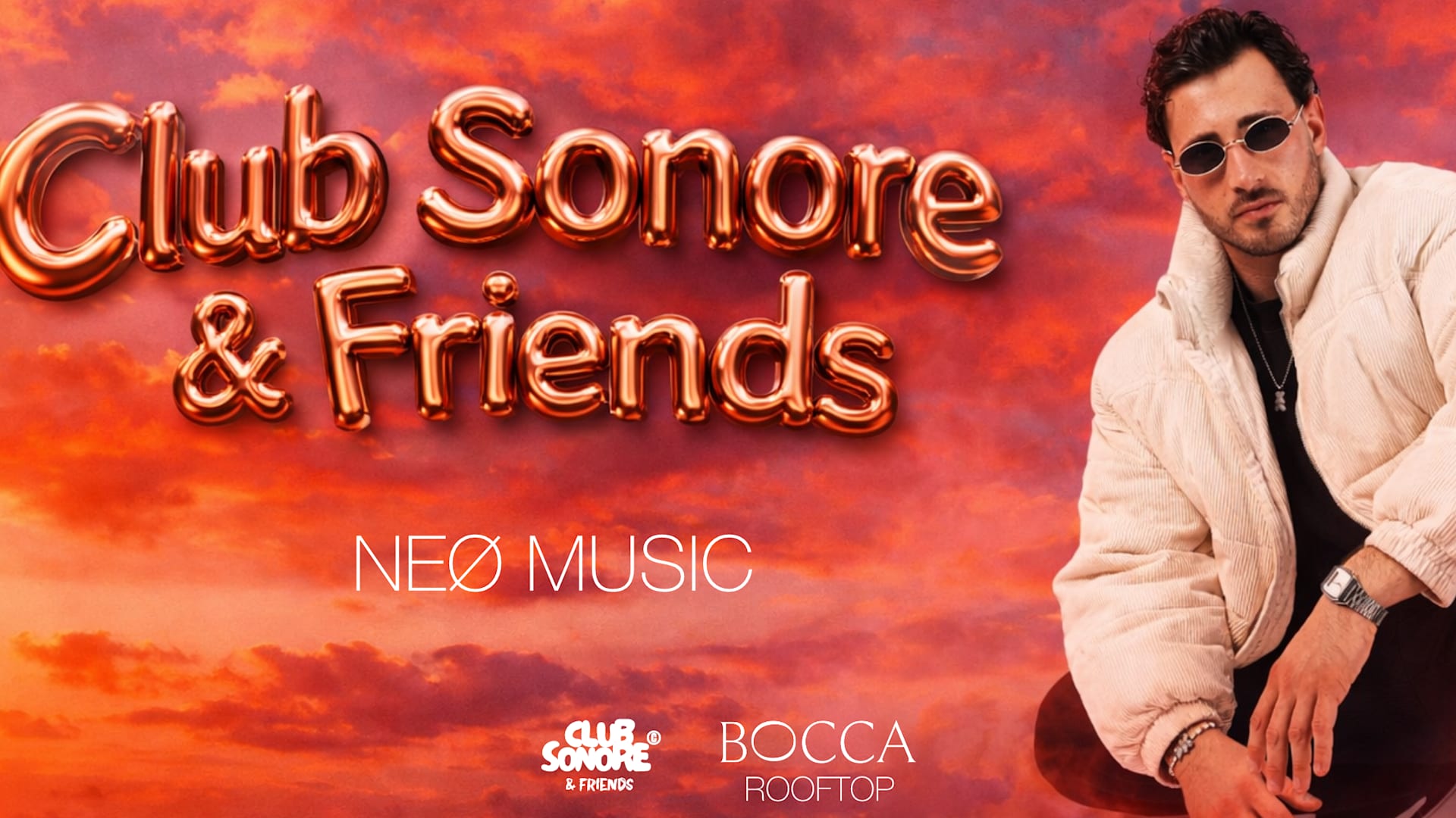 Dj Sunset Set X Club Sonore & Friends X Bocca Nissa Rooftop
