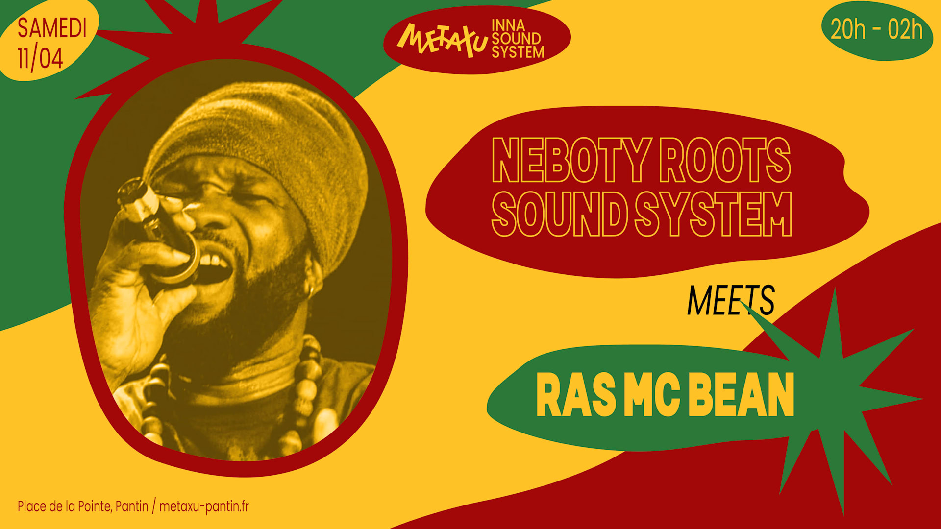 Neboty Roots Sound System Meets Ras MC Bean