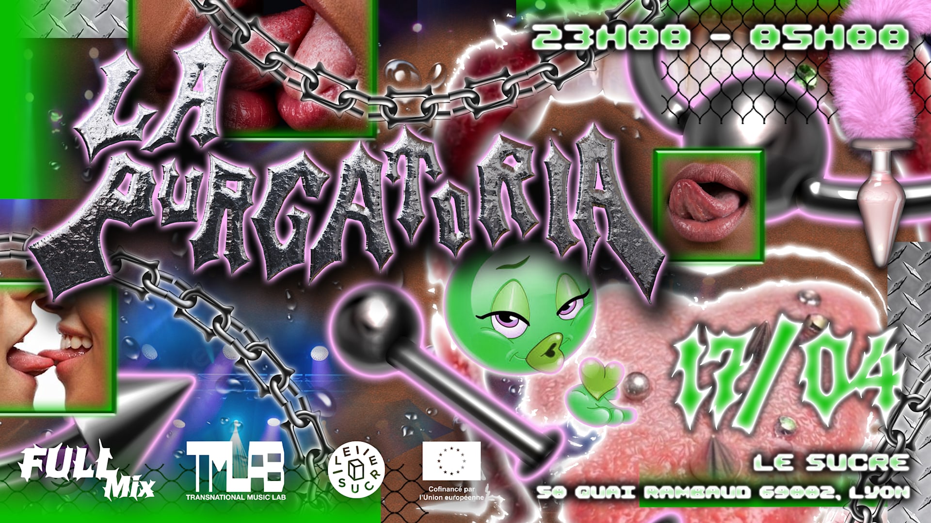 Club Corps X La Purgatoria : Amy B, Dj Fantastik...