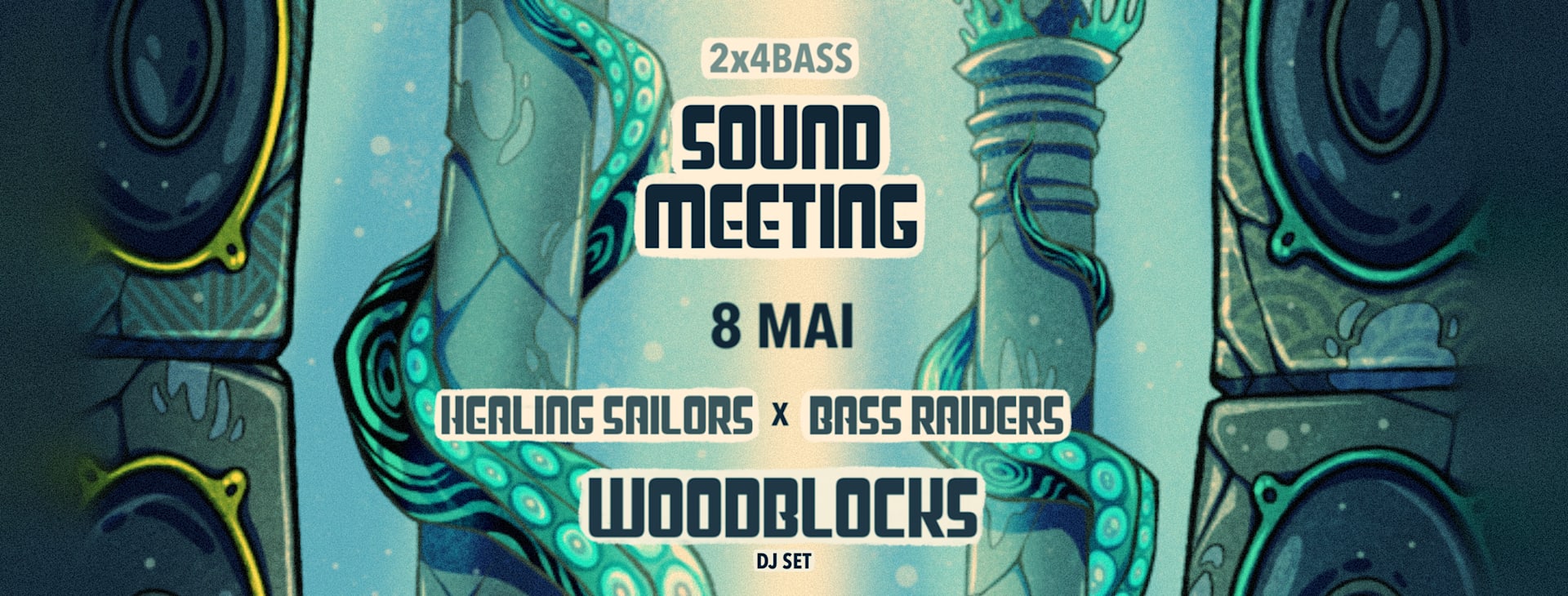 Bass Raiders X Healing Sailors - Soundmeeting 2x4 Bass
