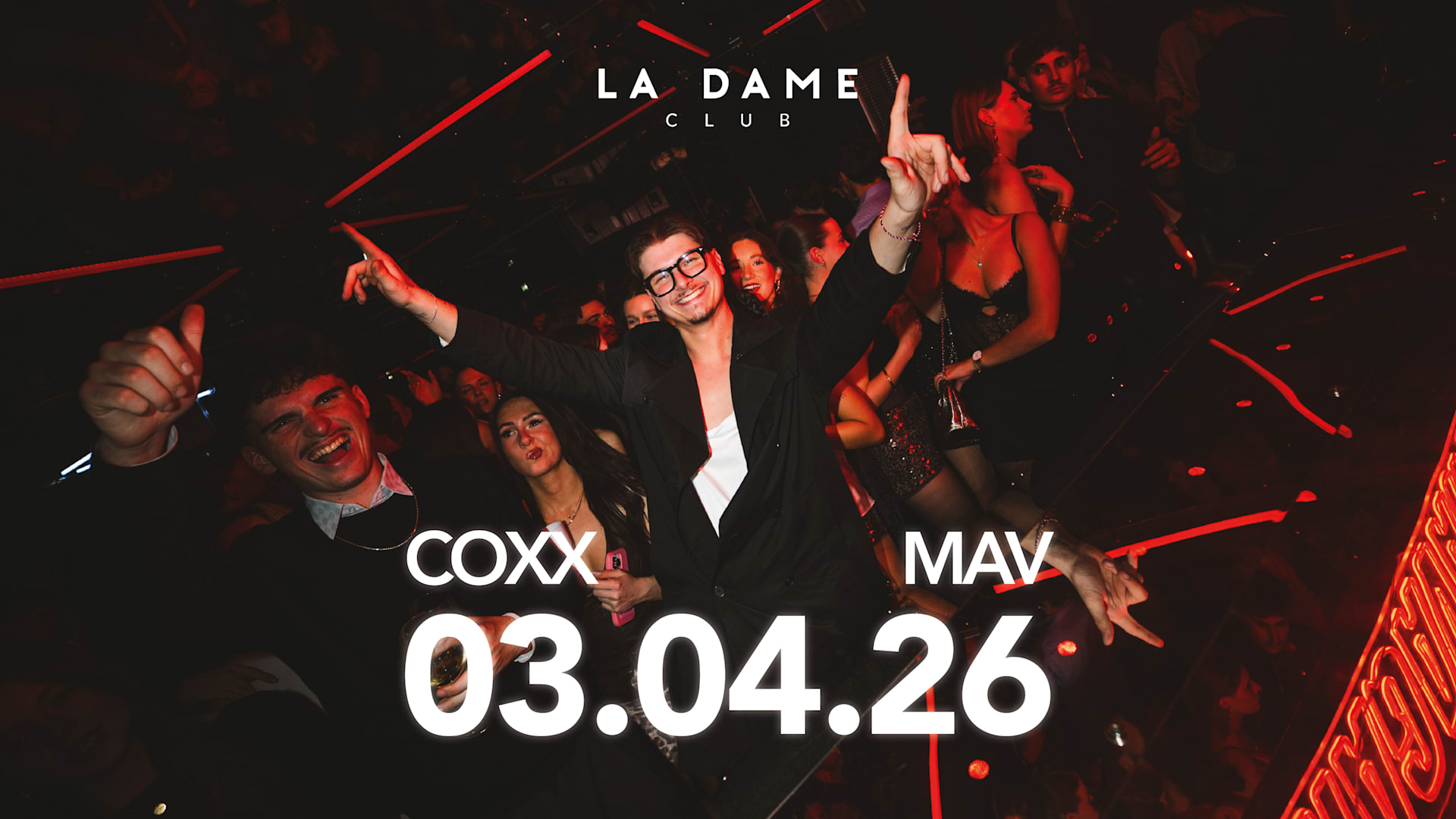 La Dame // Ven 03 Avril // Coxx - Mav