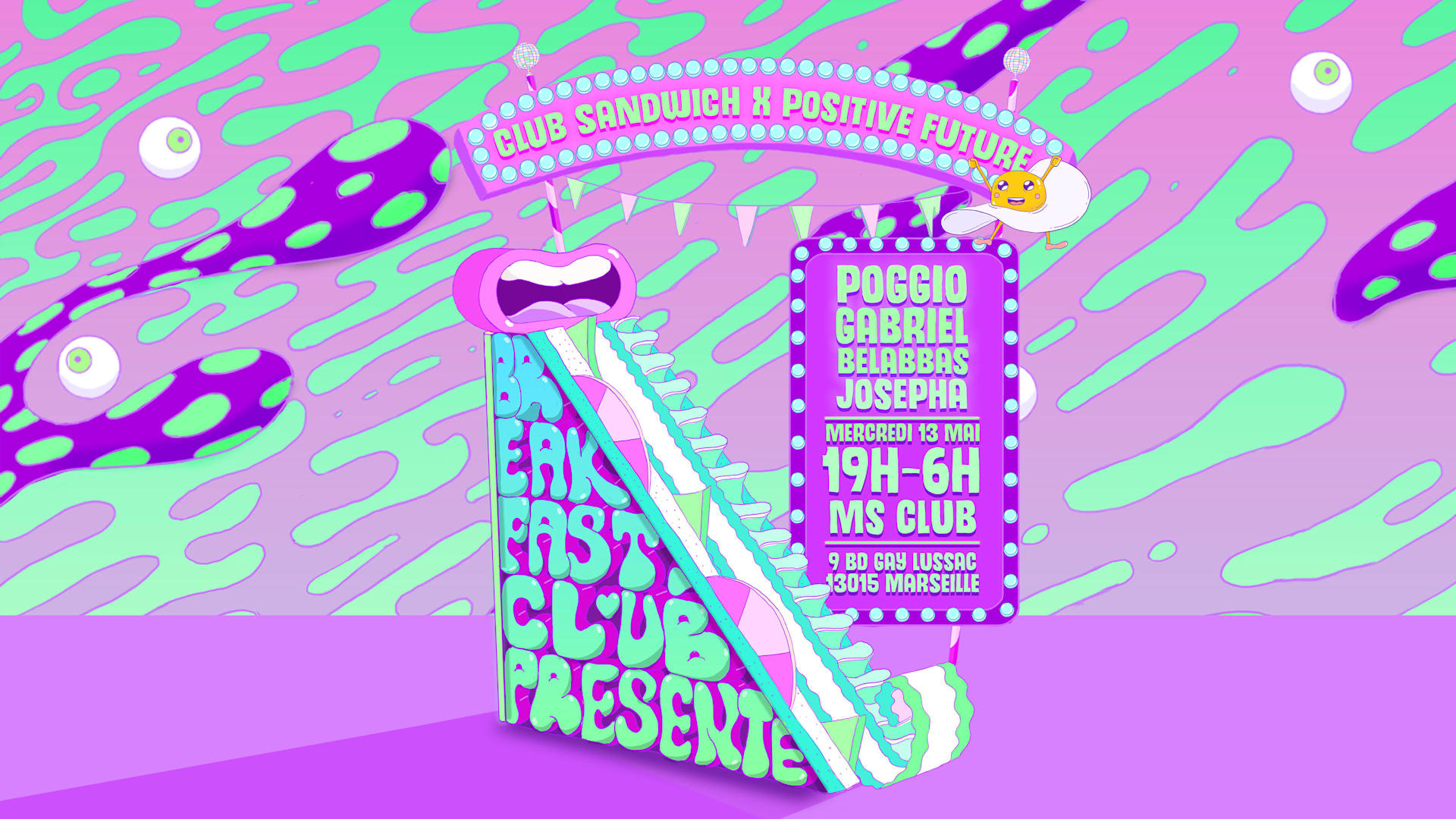 Club Sandwich X Positive Future #2