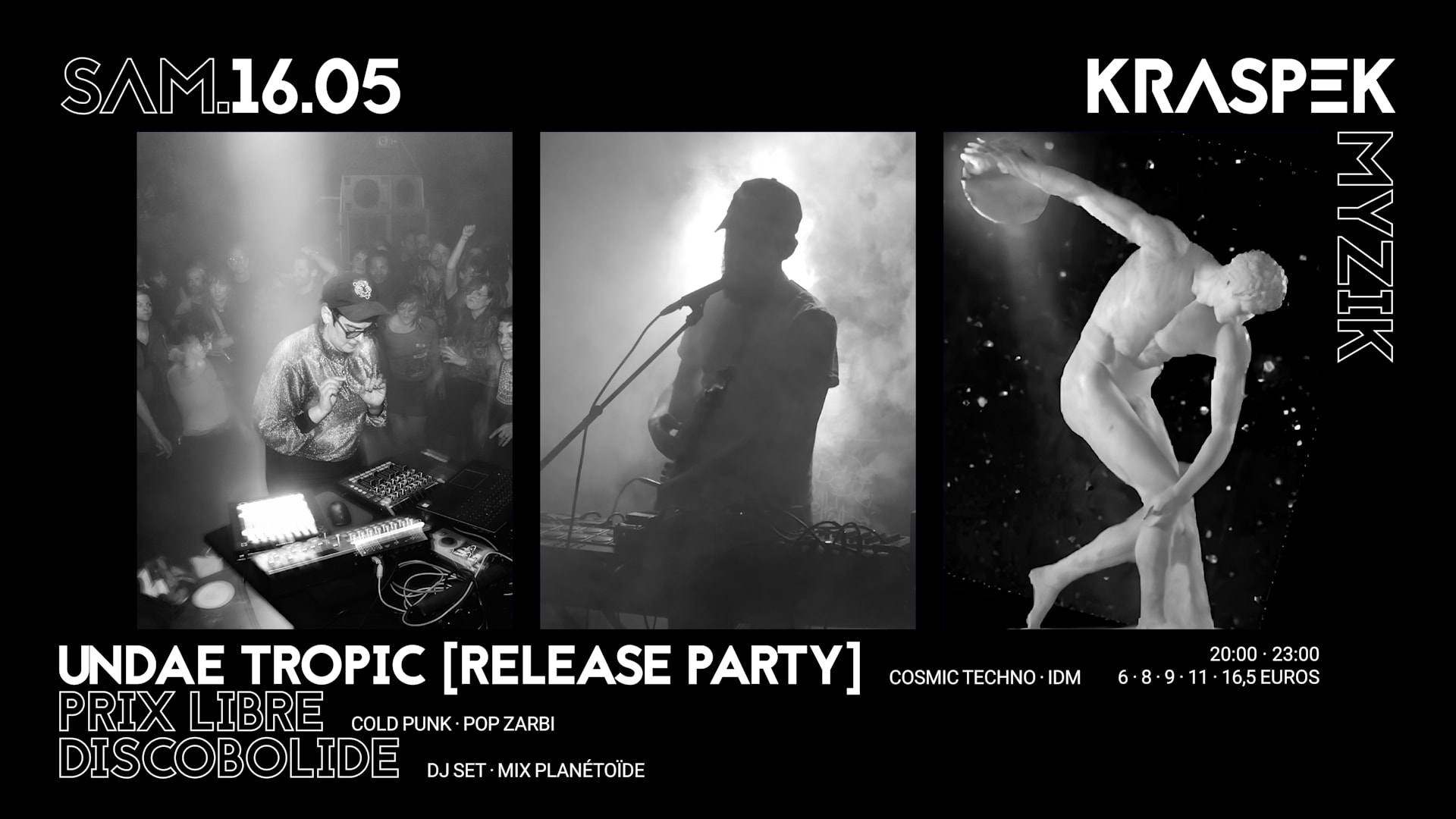 Undae Tropic [Release Party] | Prix Libre | Discobolide