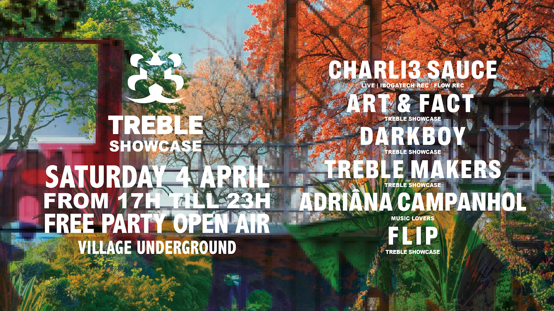 Treble Showcase: Free Party Open Air