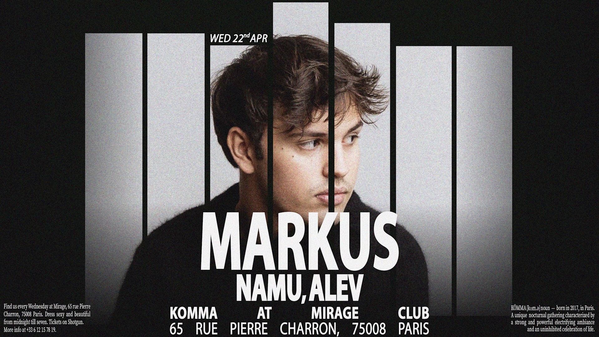 Kömma - Mirage: Namu, Markus, Avel