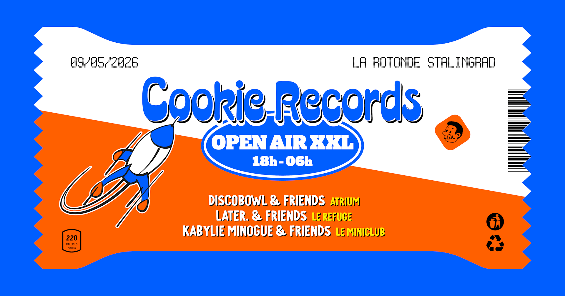 Cookie Records : Open Air + Club Xxl