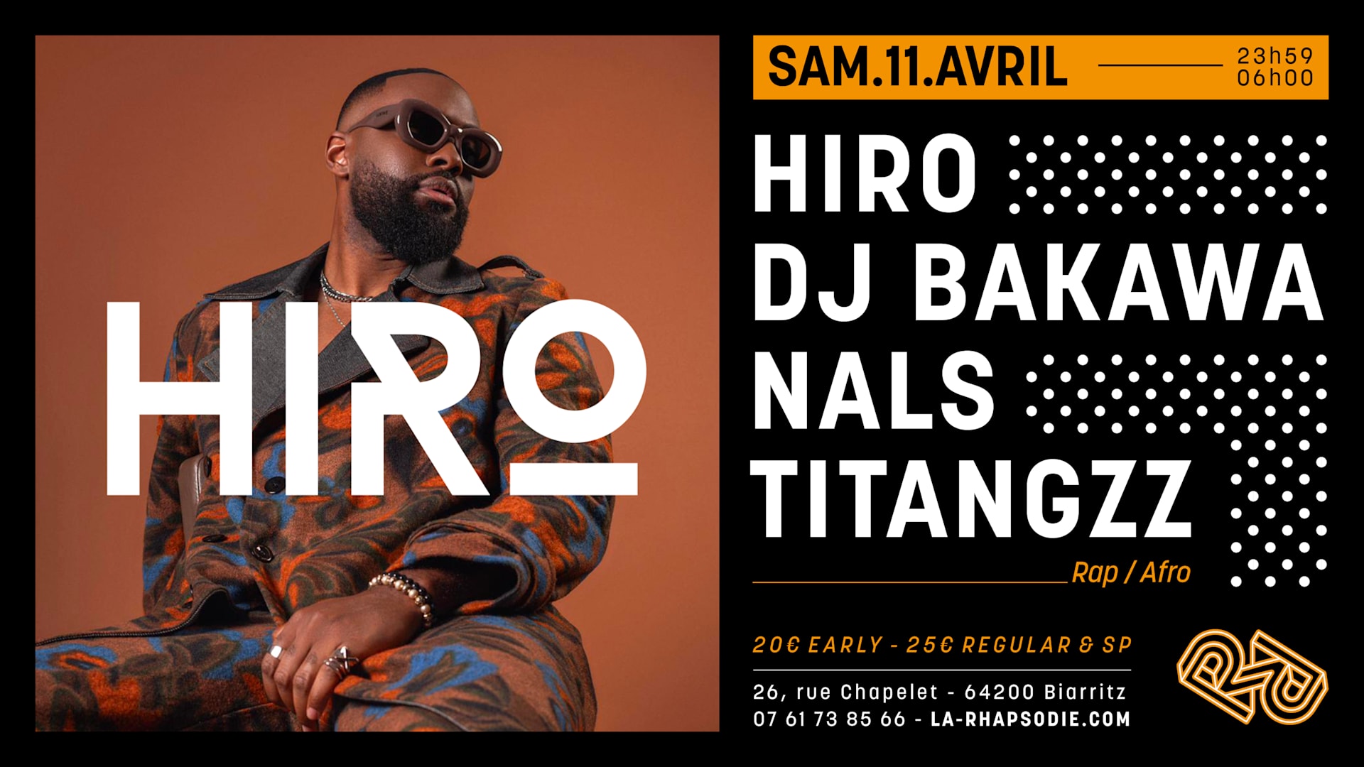 Showcase : Hiro // Dj Nals • Dj Bakawa • Titangzz