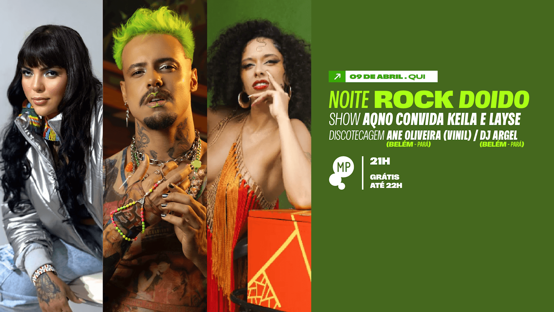 9/4 - Noite Rock Doido No Mundo Pensante