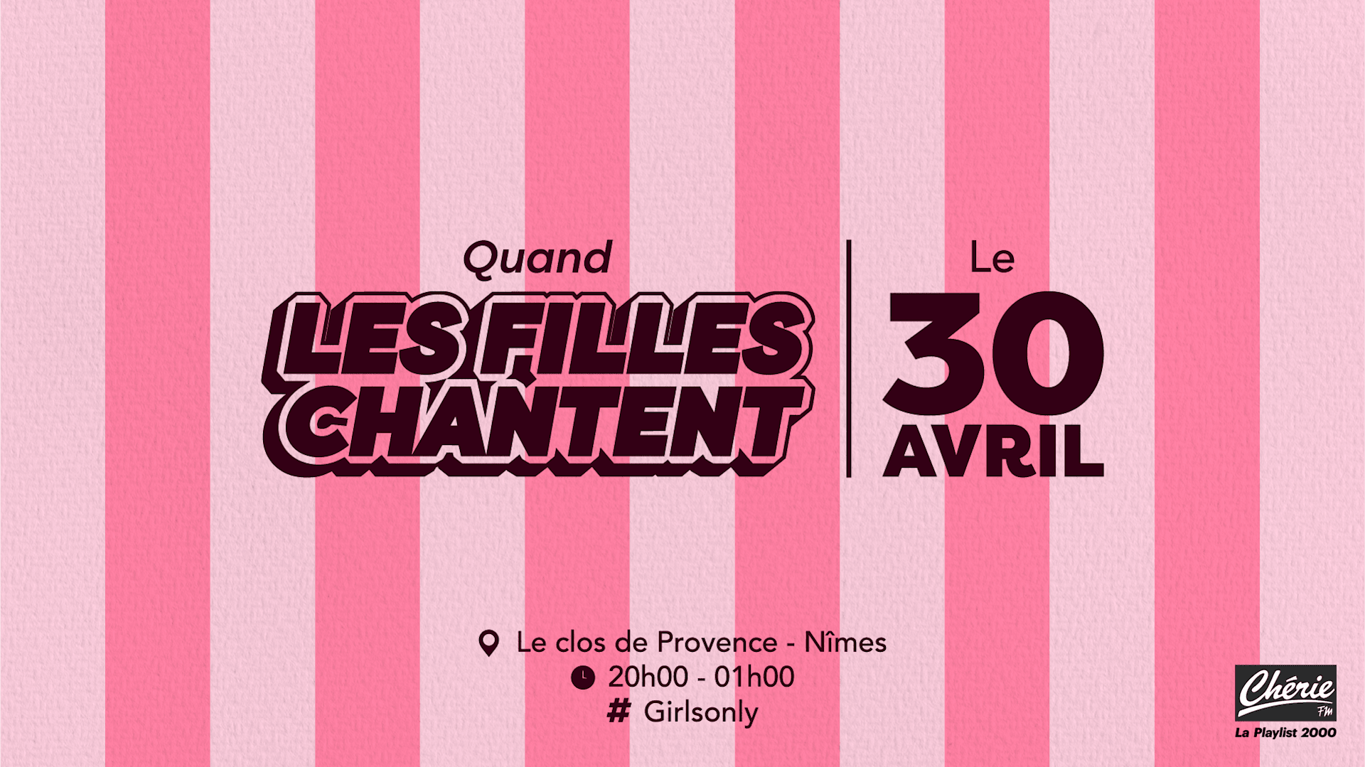 Quand Les Filles Chantent - Clos De Provence: 30 Avril